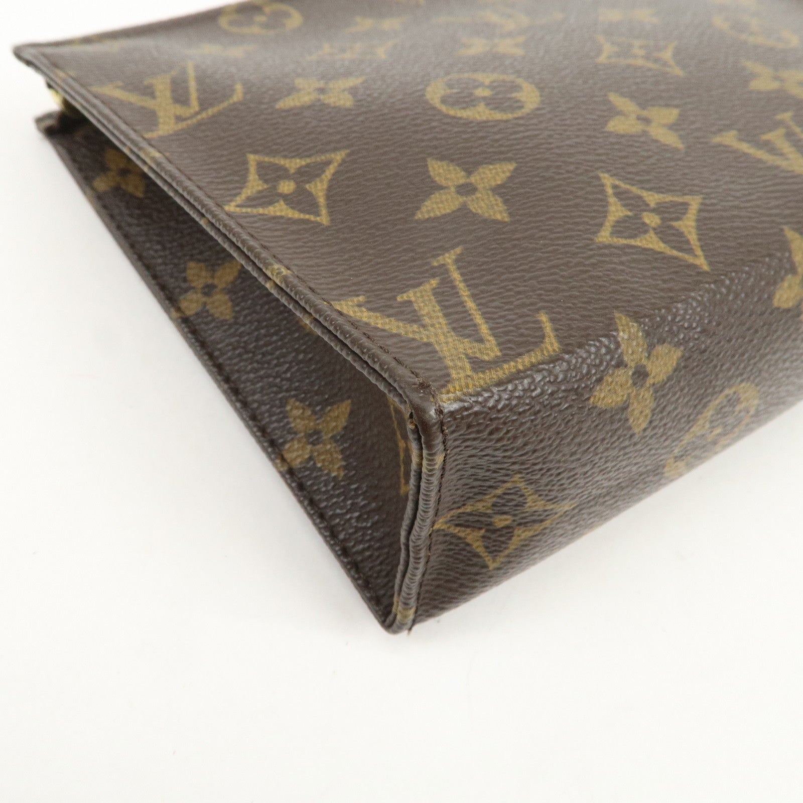 Louis Vuitton Monogram Poche Toilette 19 Clutch Bag Pouch M47544
