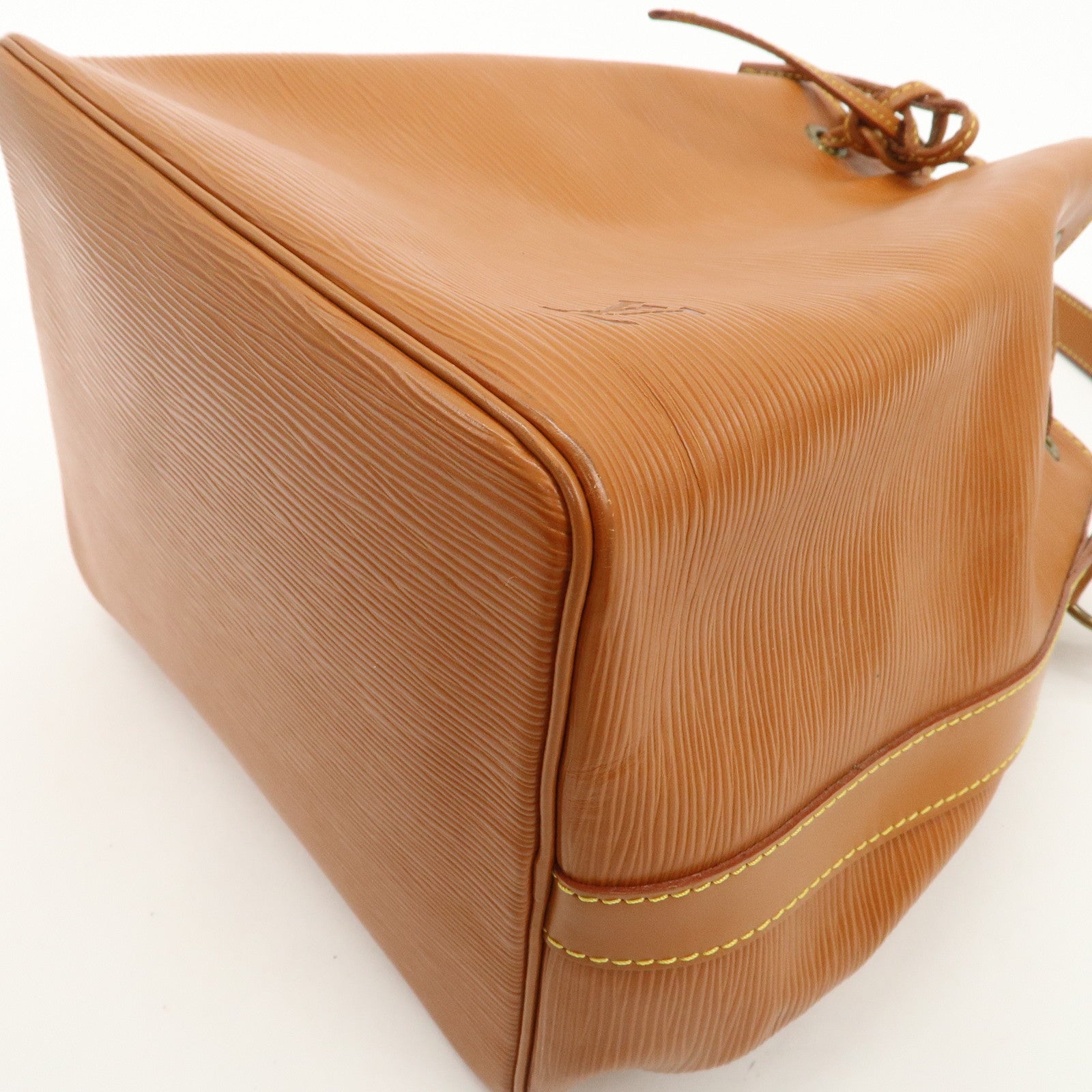 Louis Vuitton Epi Leather Petit Noe Shoulder Bag Zipang Gold M44108