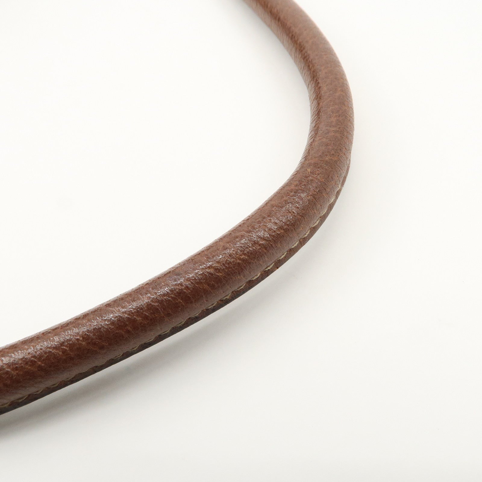 GUCCI Abbey Denim Leather Shoulder Bag Hand Bag Blue 130939 Used