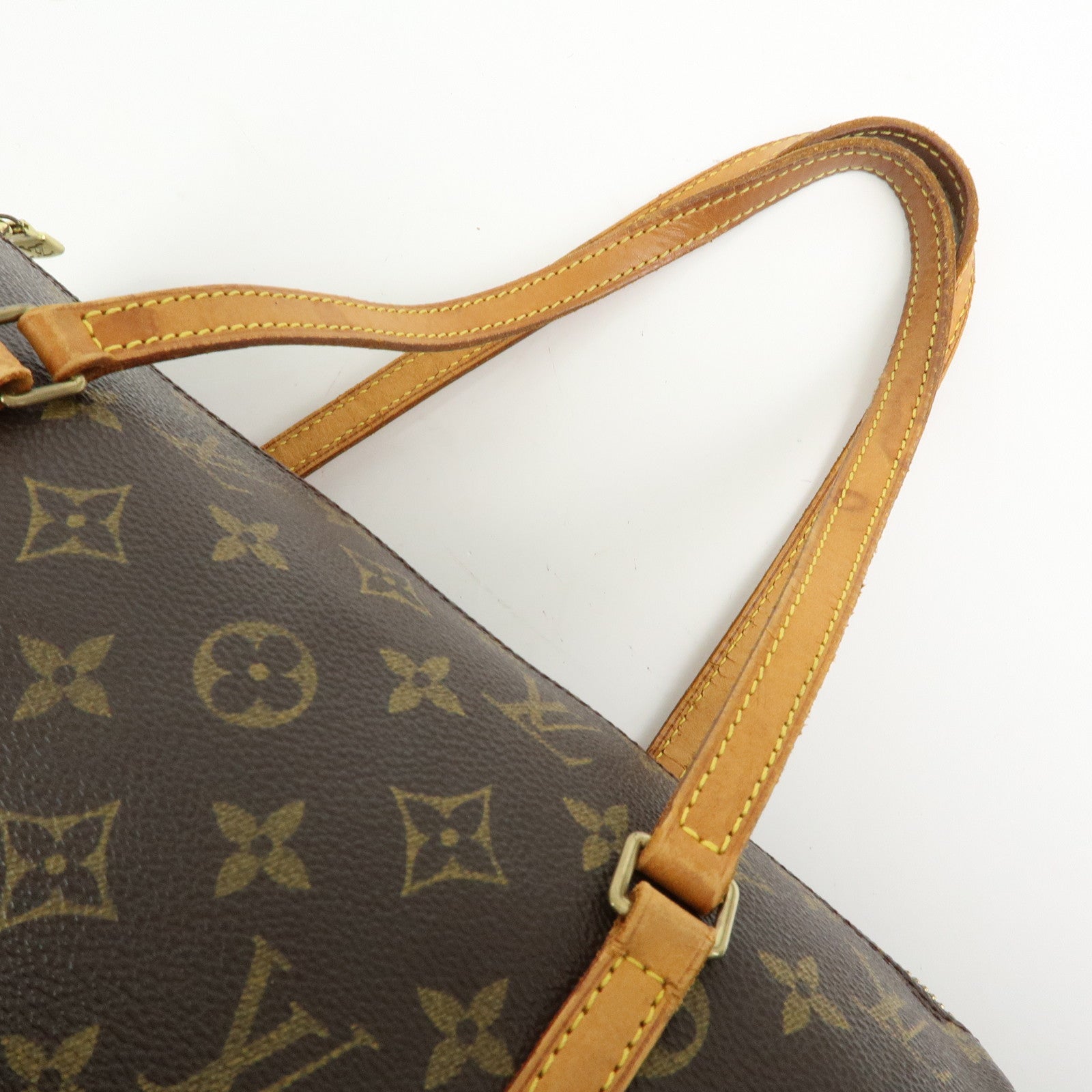 Louis Vuitton Monogram Papillon 30 Hand Bag Brown M51385