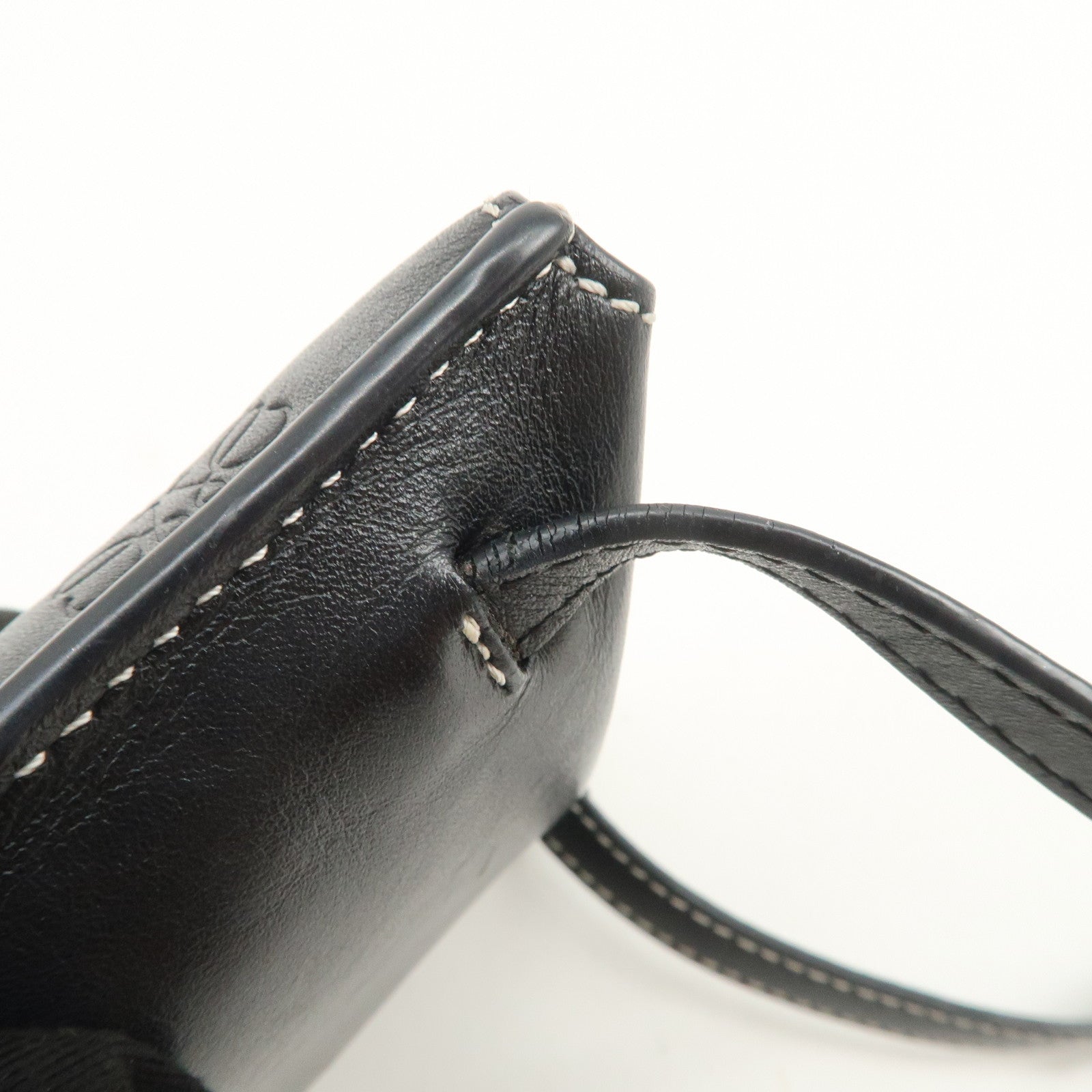 LOEWE Gate Pocket Shoulder Bag Crossbody Bag Black