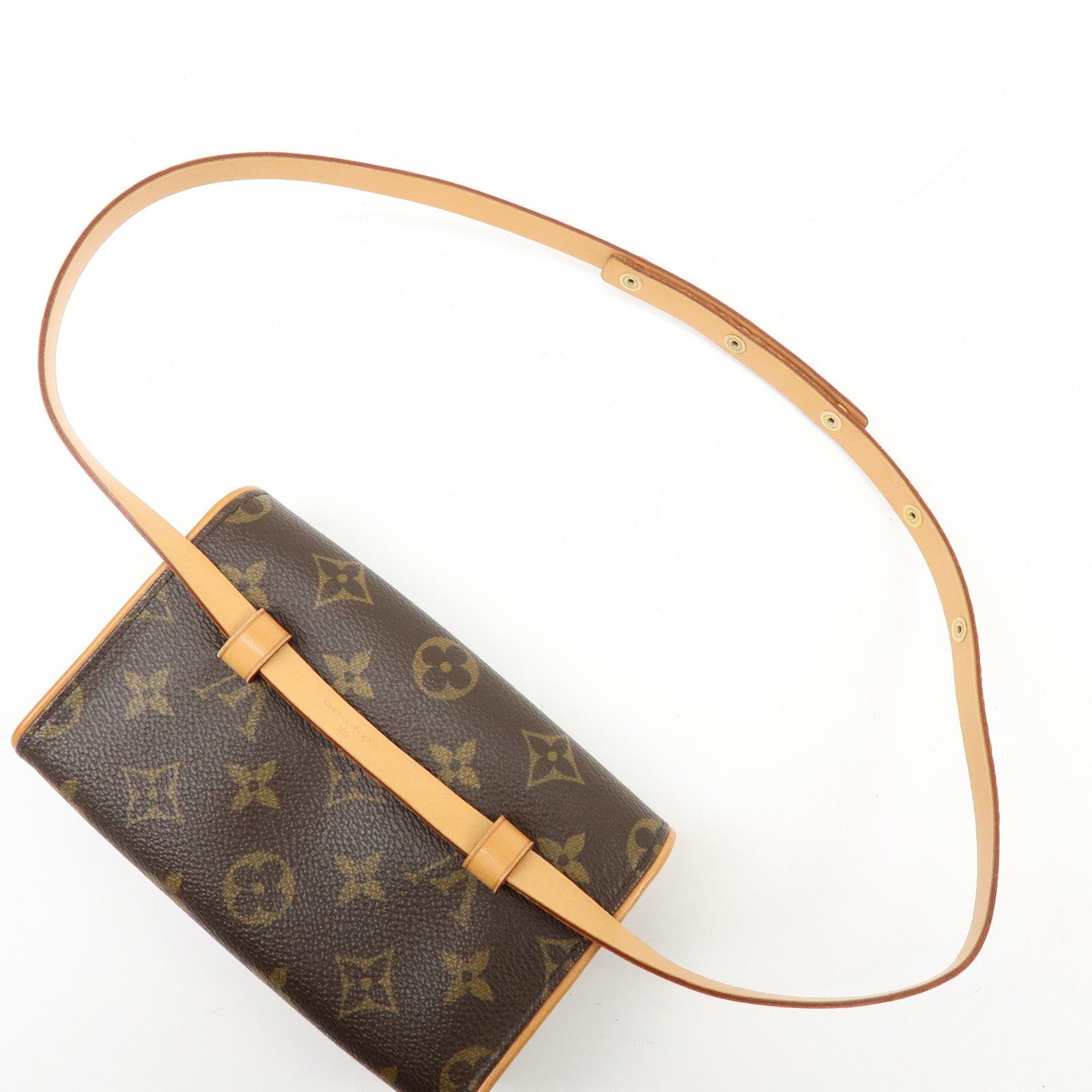 Louis Vuitton Monogram Pochette Florentine Waist Belt Bag XS M51855
