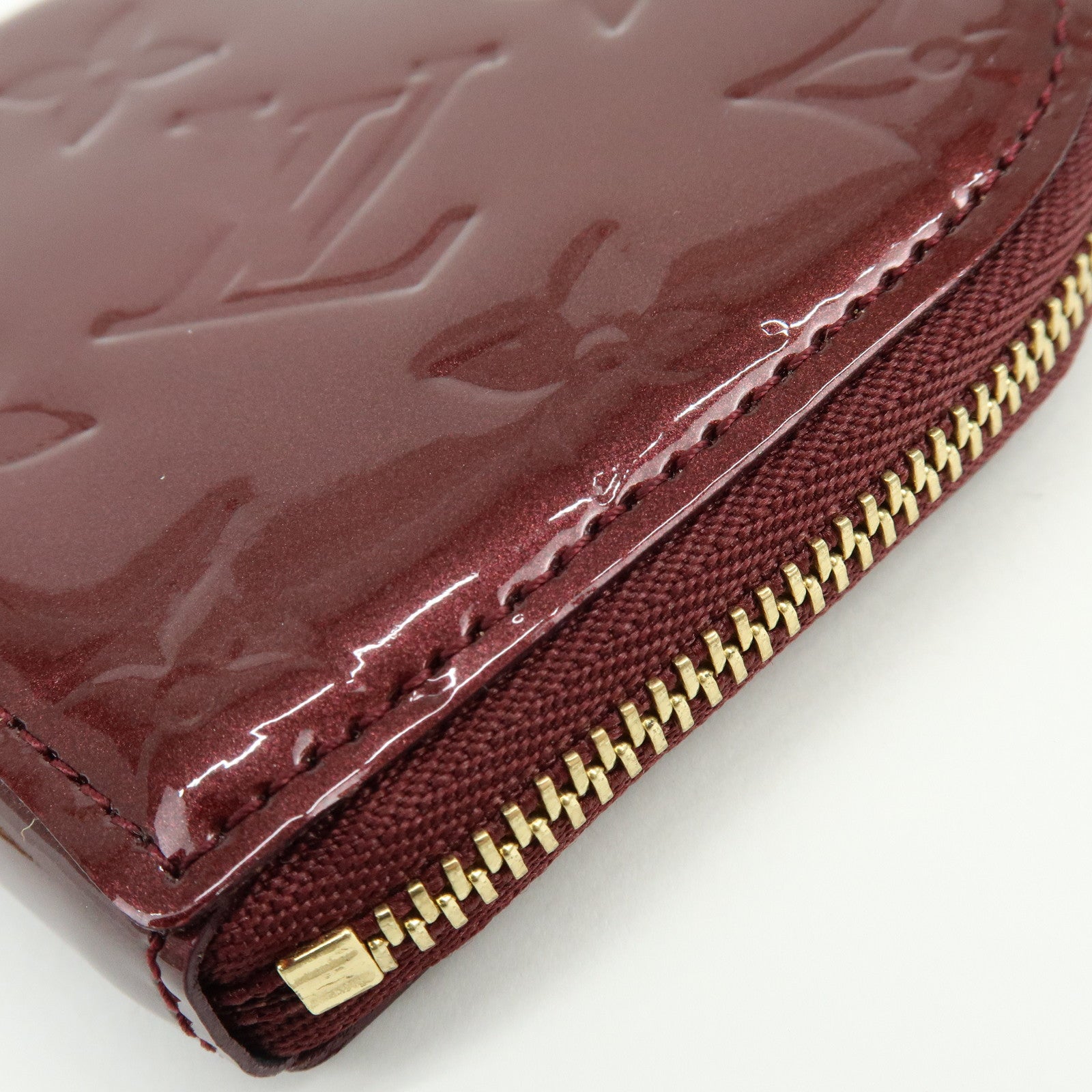 Louis Vuitton Monogram Vernis Porte Monnaie Coeur Coin Case M91480