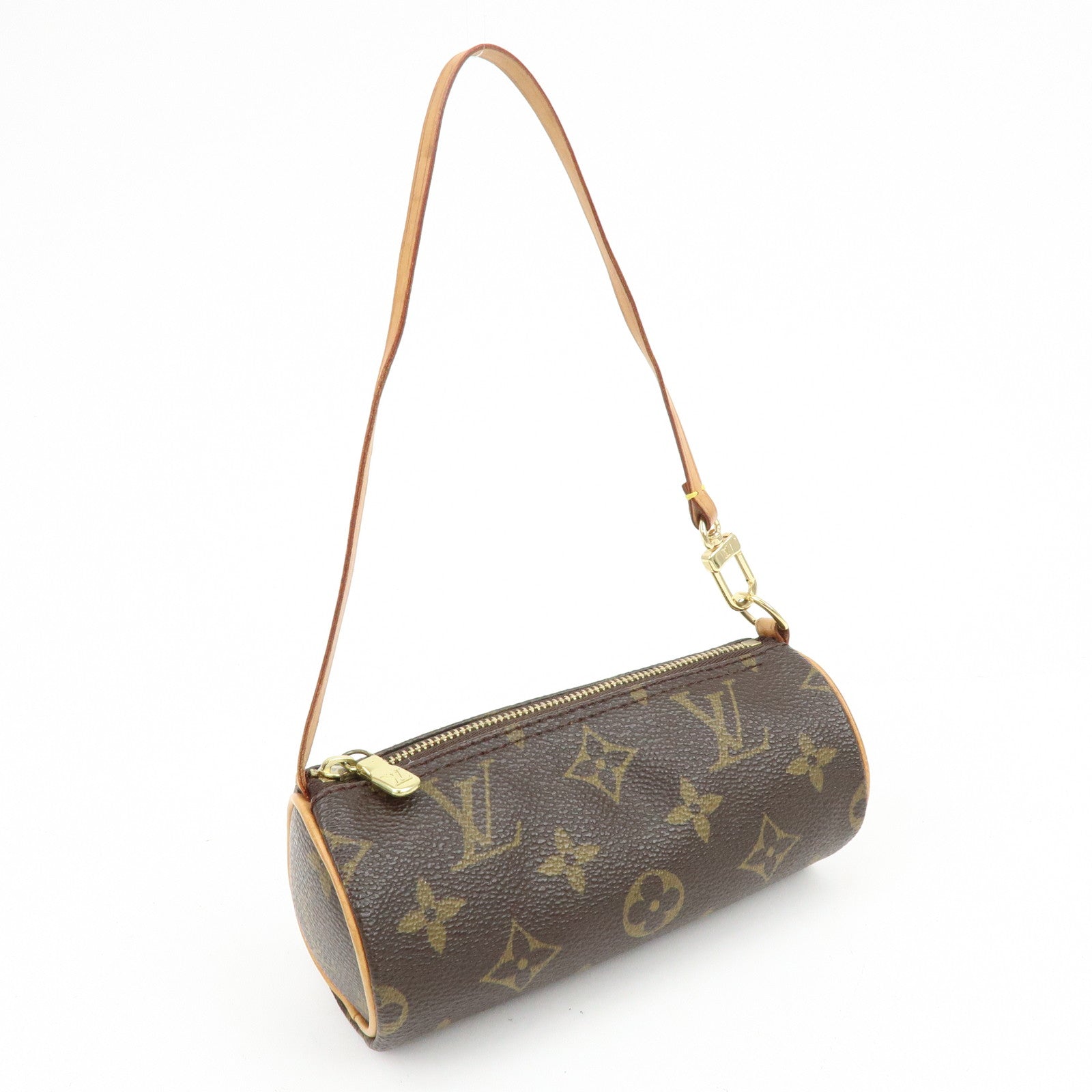 Louis Vuitton Monogram Mini Pouch for Papillon Bag Brown