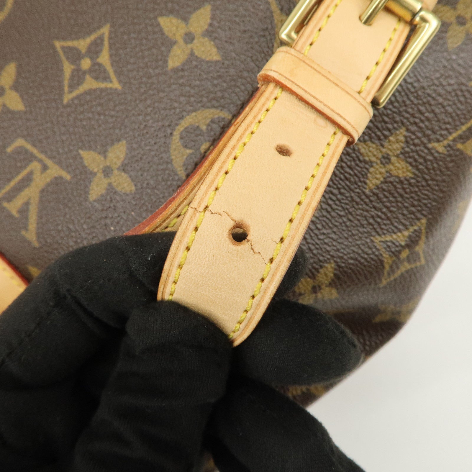 Louis Vuitton Monogram Canvas Montsouris MM Backpack Brown M51136