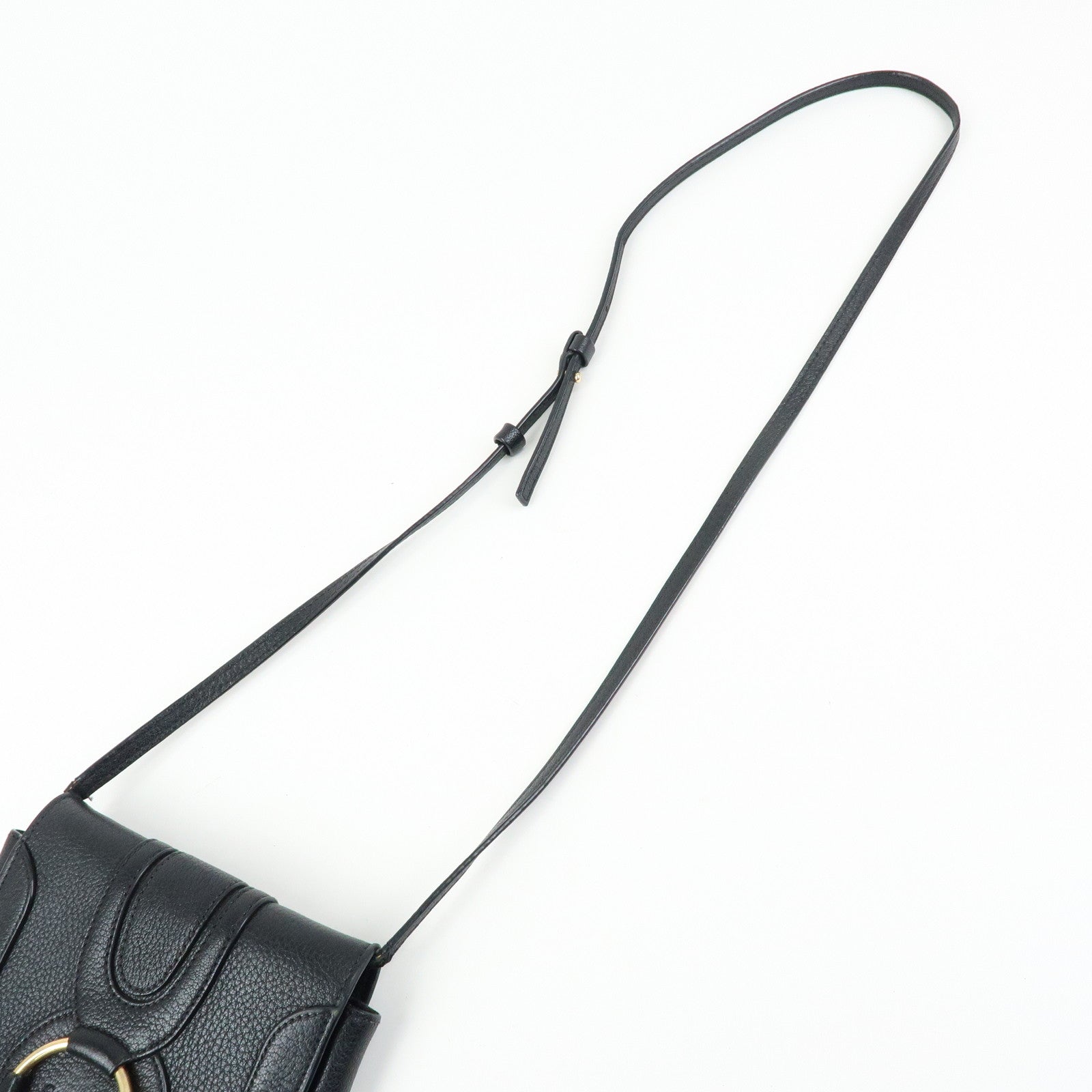 Chloe See By Chloe Hana Leather Shoulder Crossbody Bag Black