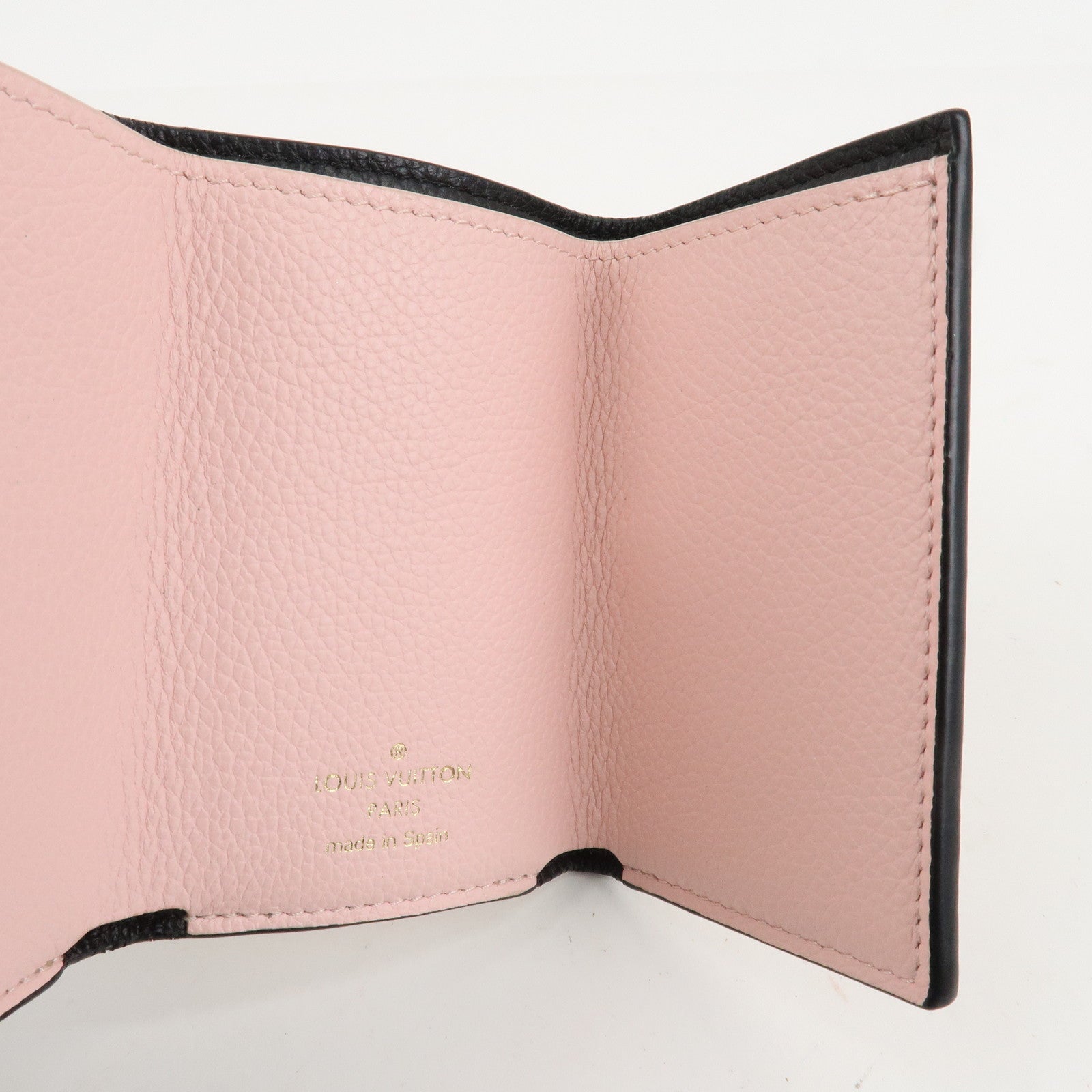 Louis Vuitton Lock Me Portefeuille Lock Mini Leather Wallet M80984 Used