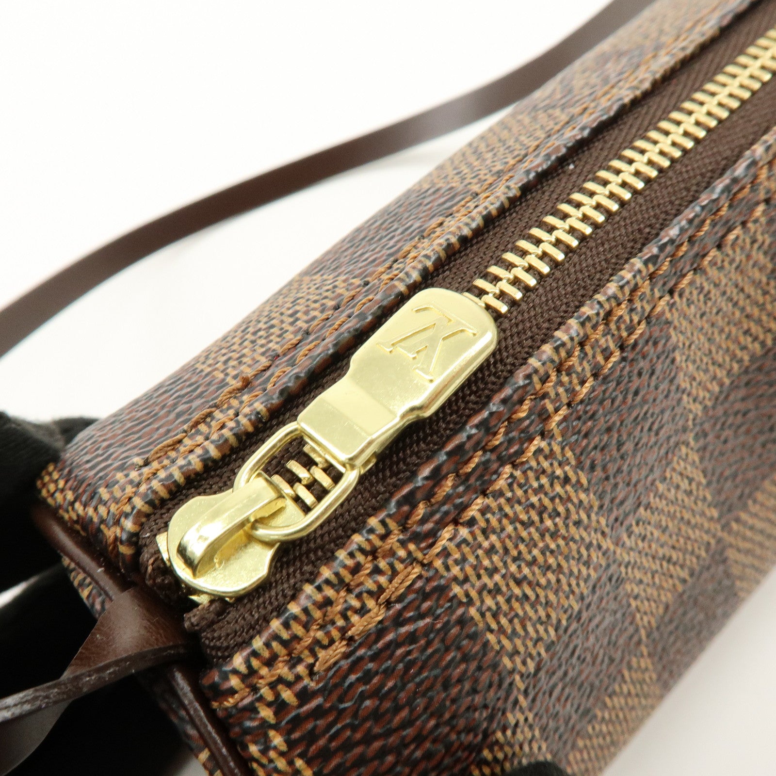 Louis Vuitton Damier Ebene Mini Pouch for Papillon Bag Brown