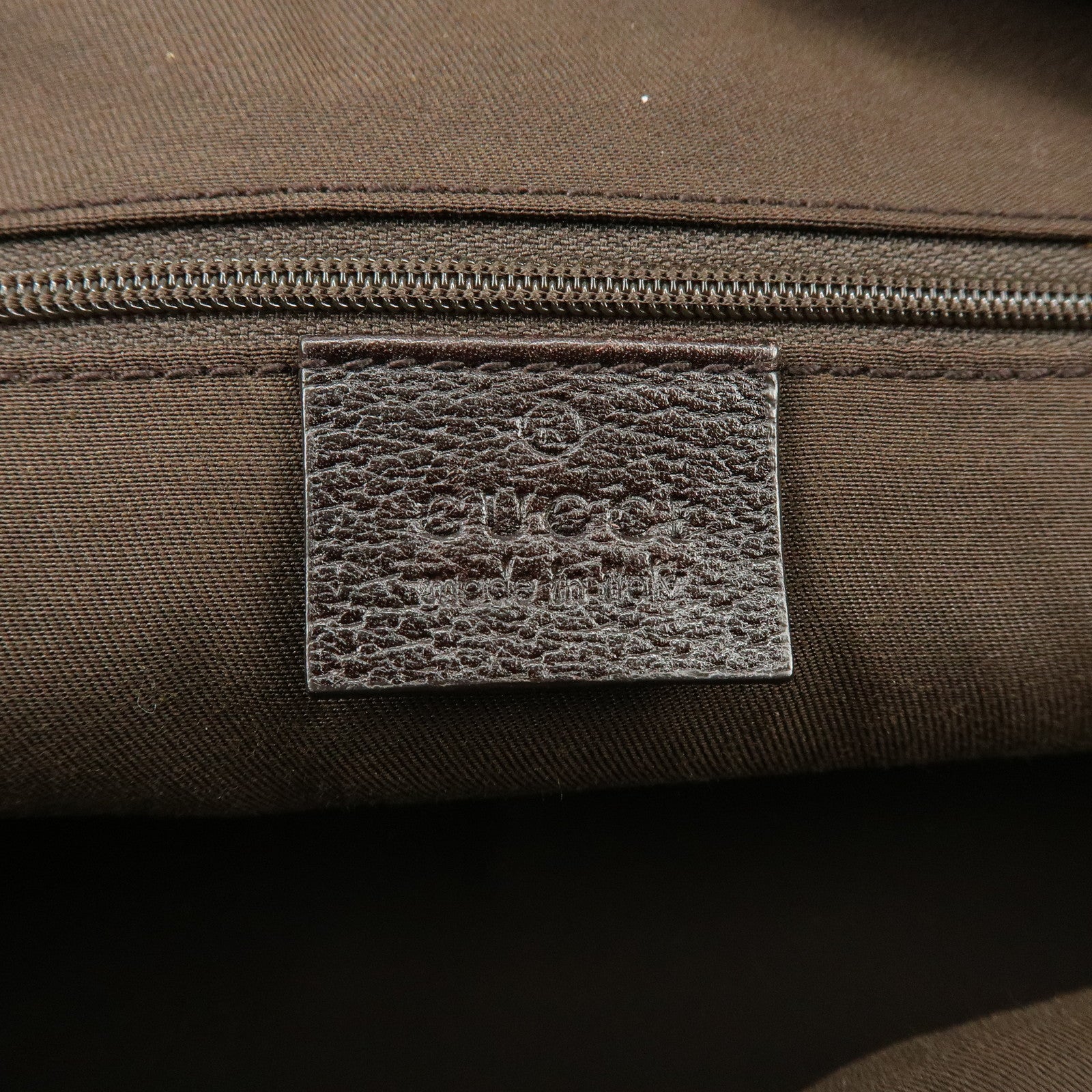 GUCCI Princy Sherry GG Canvas Leather Boston Bag Brown 161720