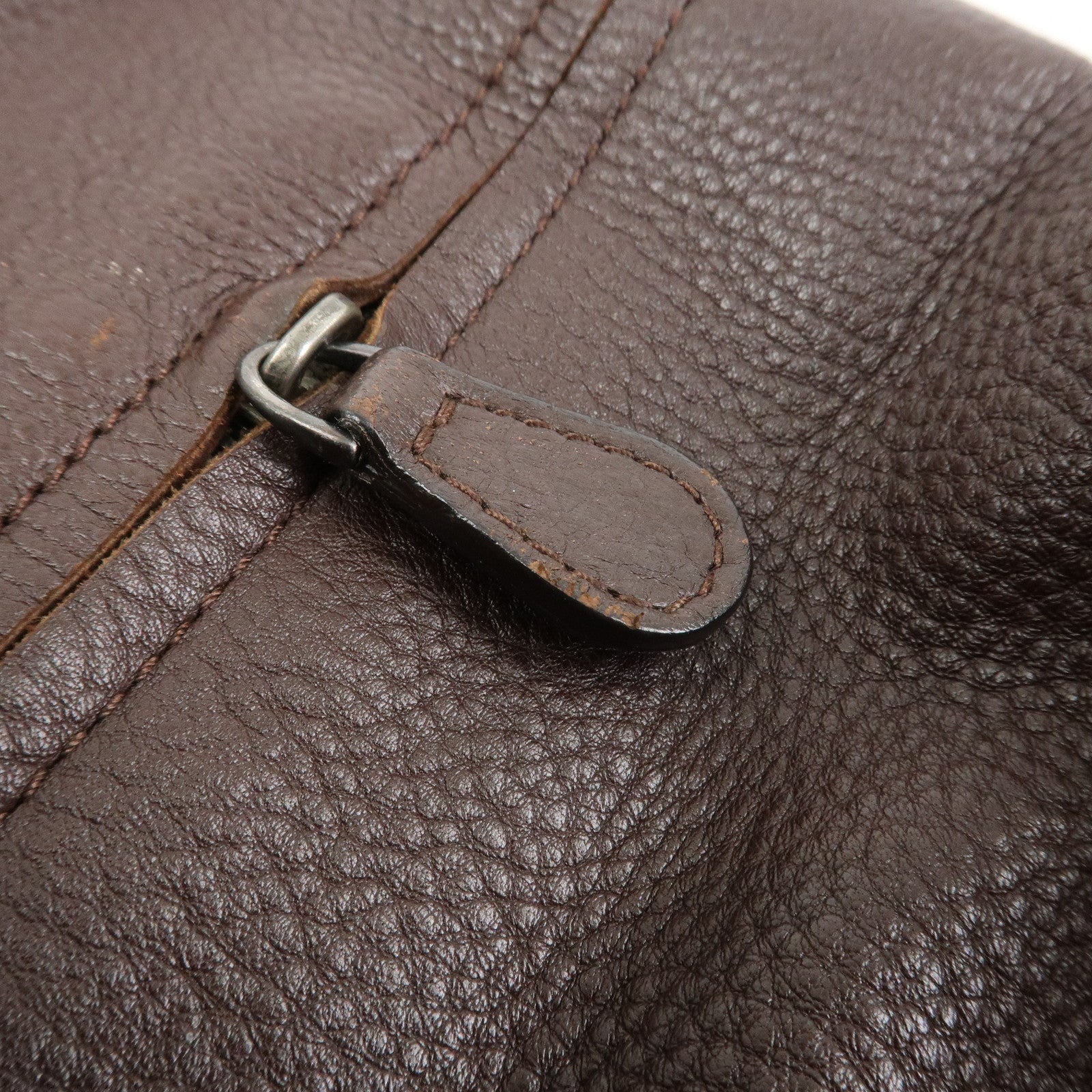 BOTTEGA VENETA Cervo Leather 2WAY Bag Shoulder Bag Hand Bag Brown