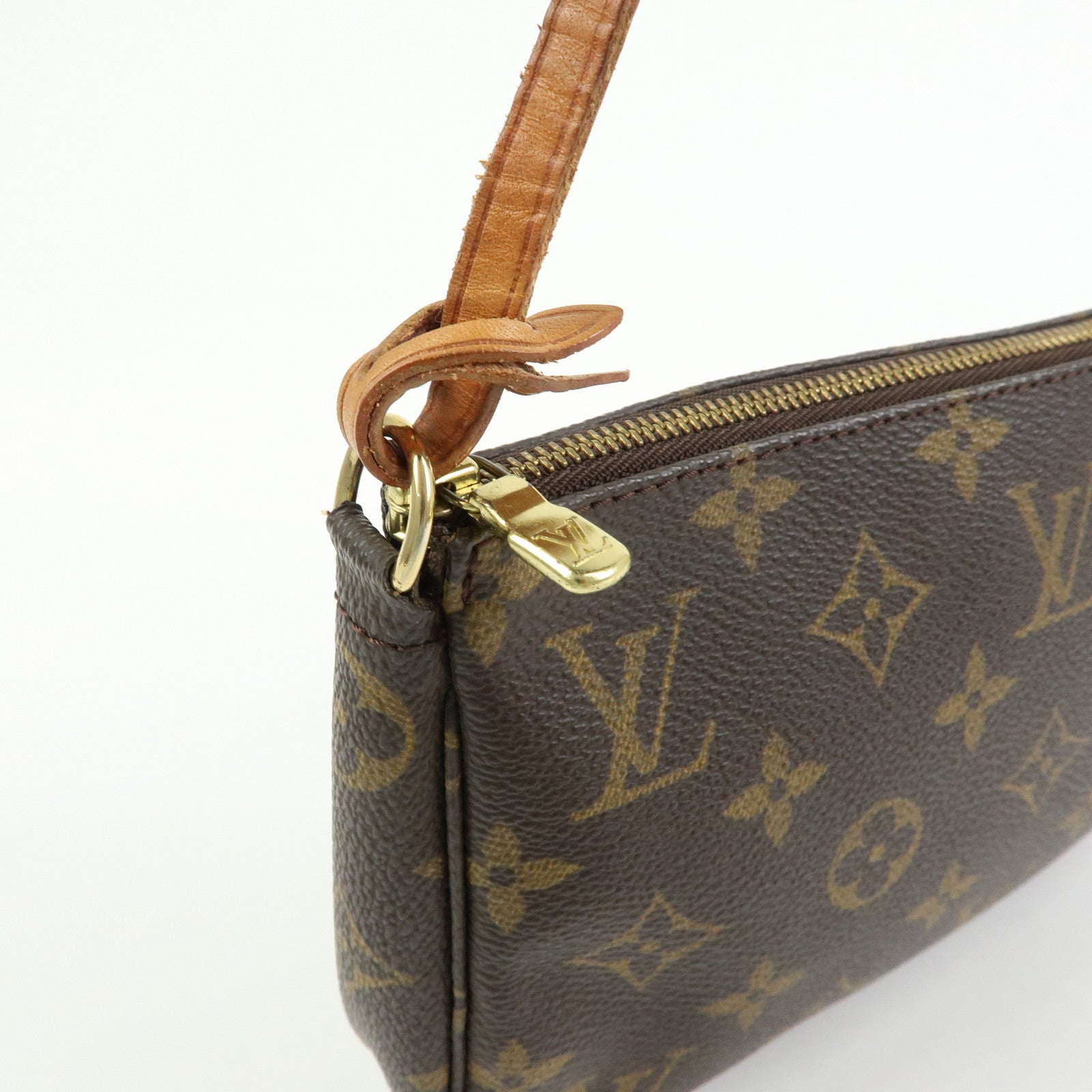 Louis Vuitton Monogram Pochette Accessoires Pouch Hand Bag M51980