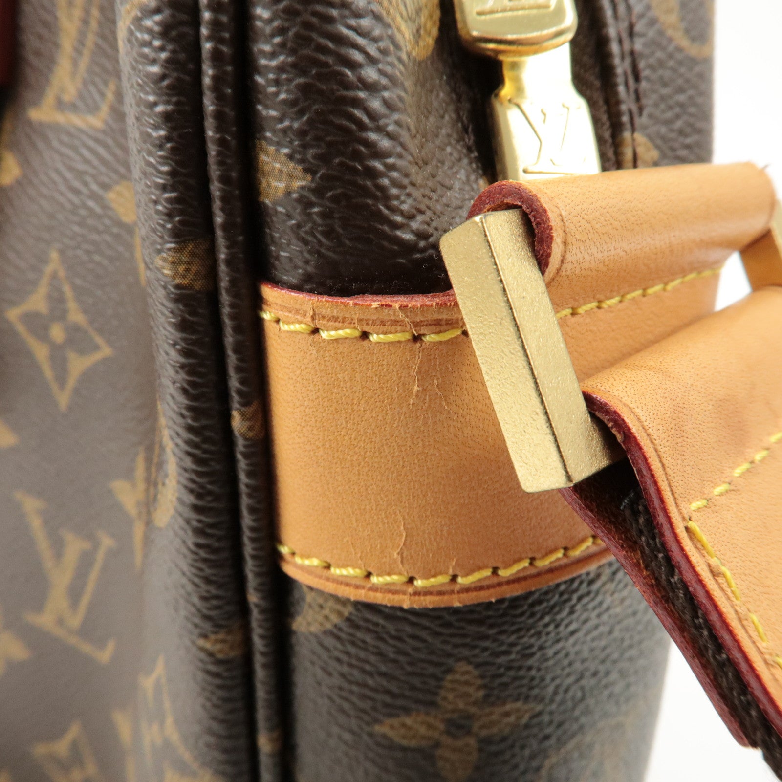 Louis Vuitton Monogram Sac Bosphore 2Way Business Bag M40043 Used