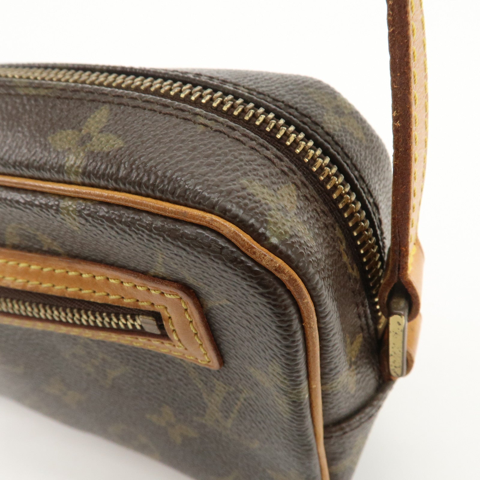 Louis Vuitton Monogram Pochette Cite Shoulder Bag Brown M51183