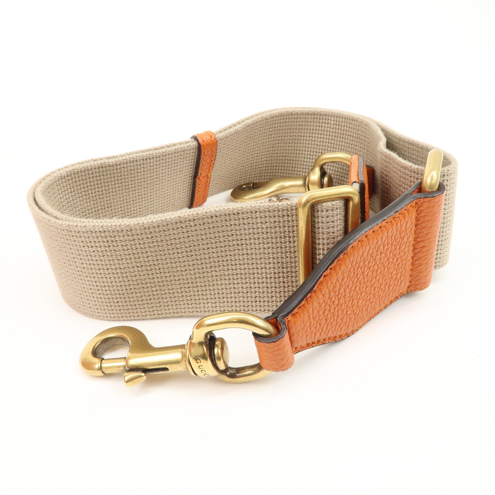 GUCCI New Jackie Leather Shoulder Bag Crossbody Bag Orange 380579 Used