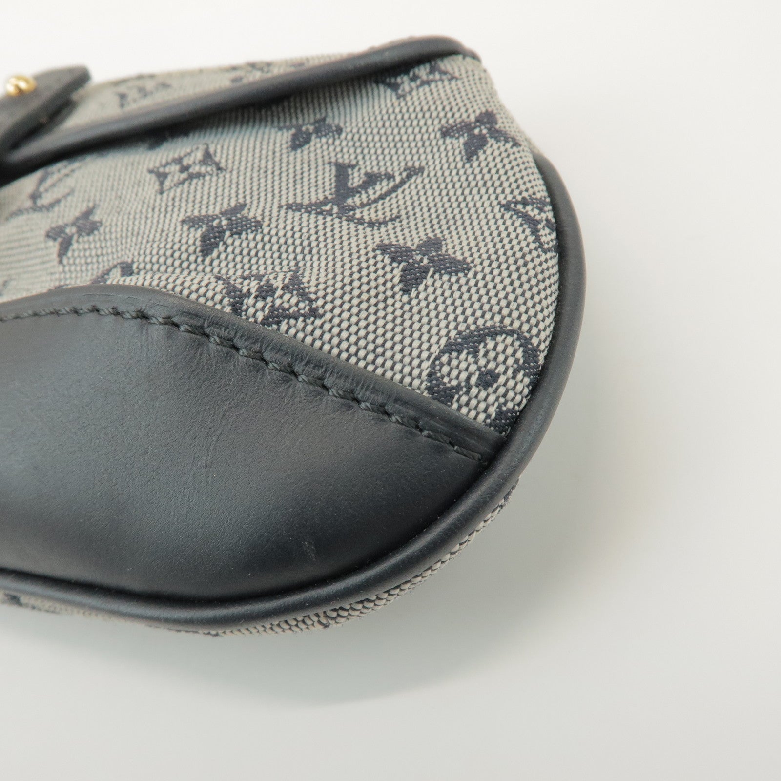 Louis Vuitton Monogram Mini Anne Sophi Cosmetic Pouch Blue M92695