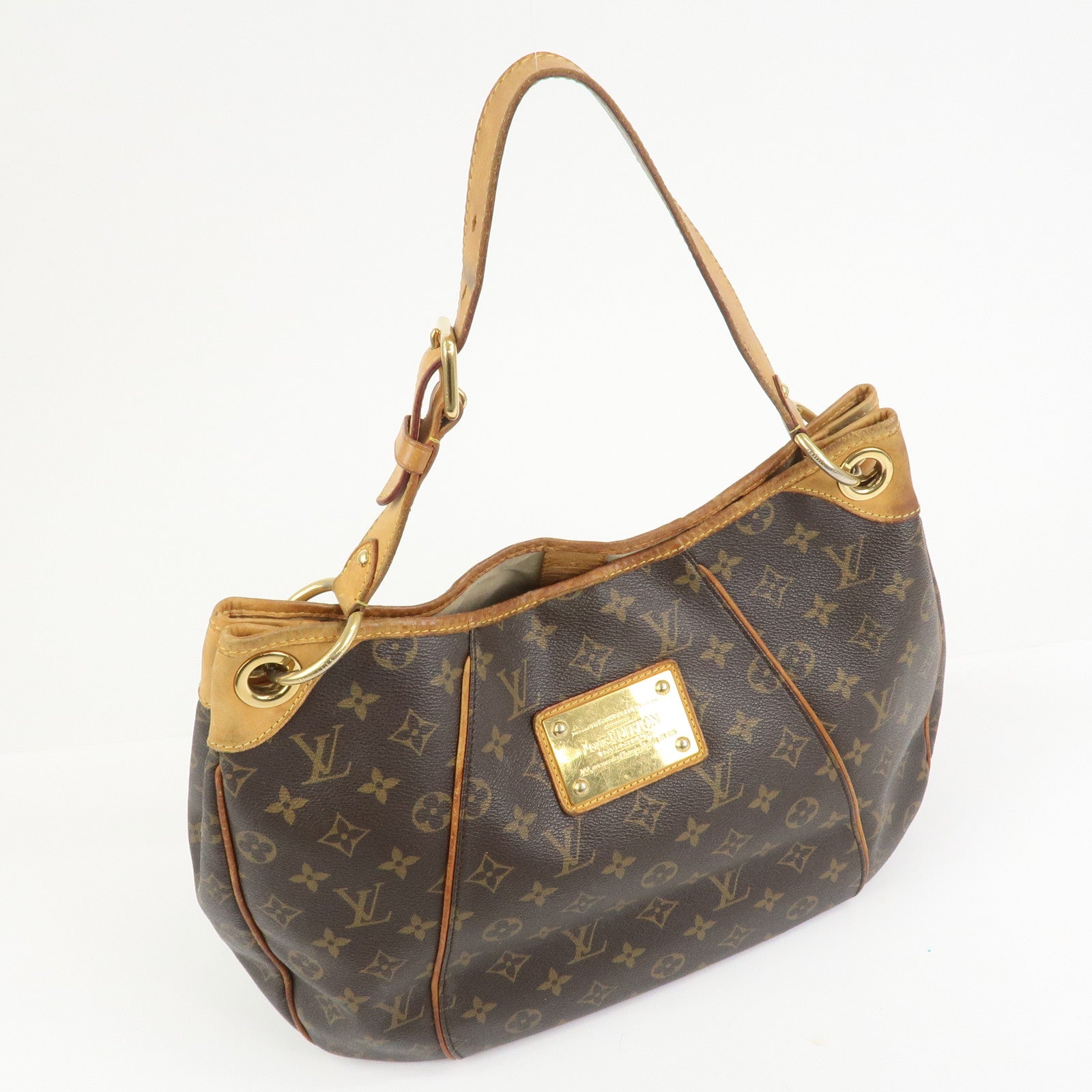 Louis Vuitton Monogram Galliera PM Shoulder Bag Brown M56382