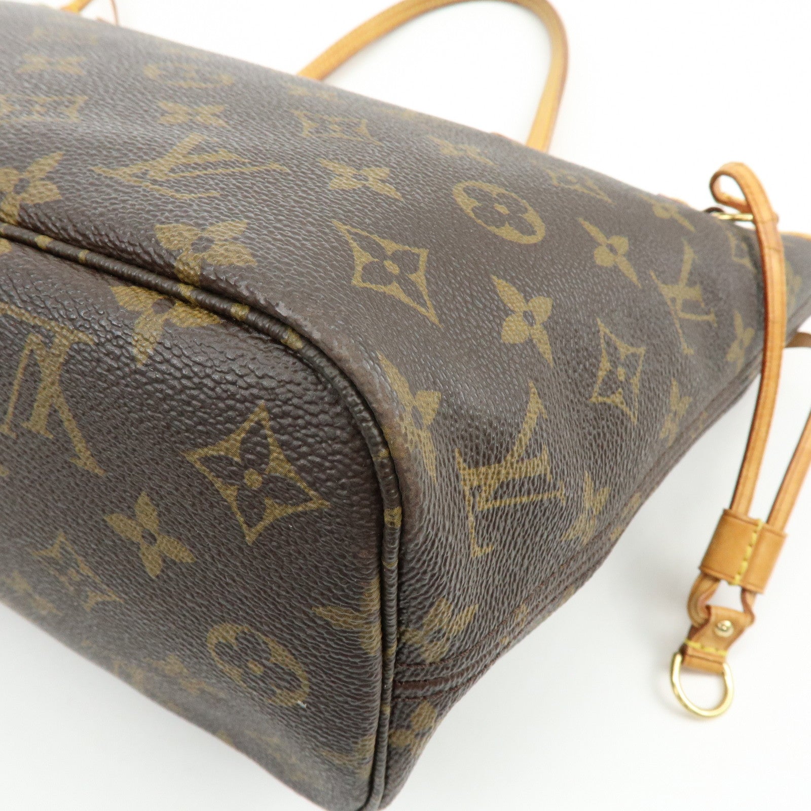 Louis Vuitton Monogram Neverfull PM Tote Bag Hand Bag M40155