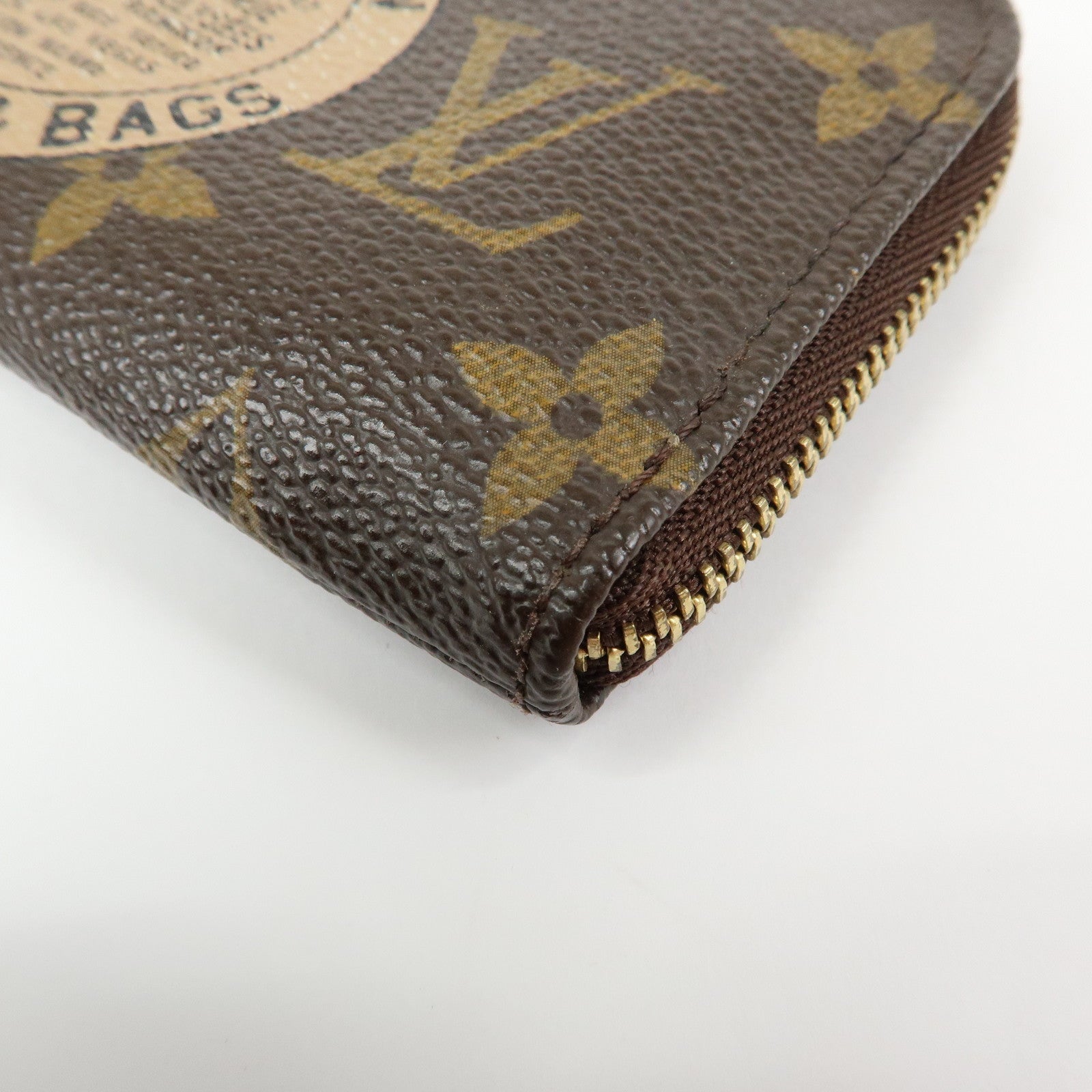 Louis Vuitton Monogram Pochette Cles Complis T&B Coin Case M58025