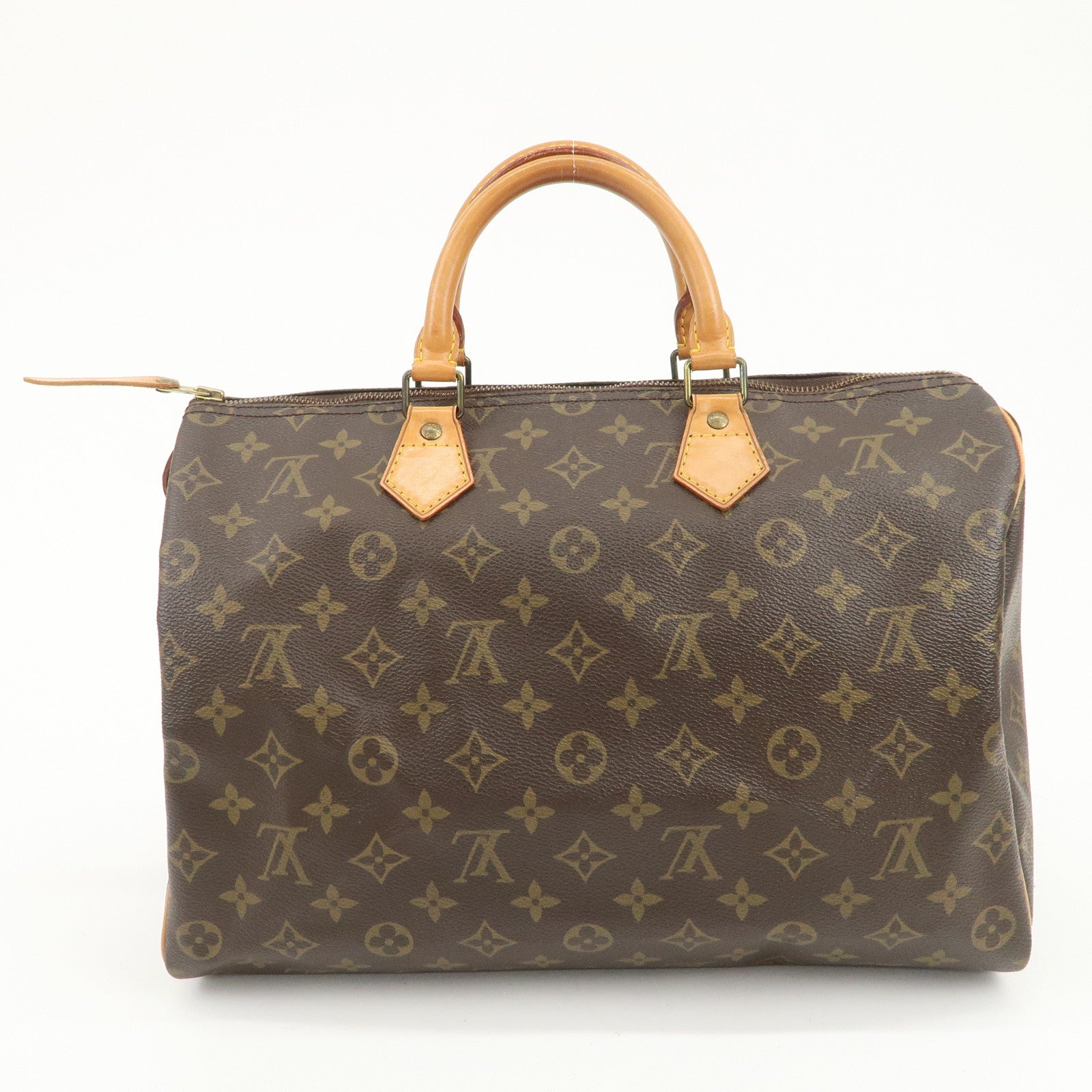Louis Vuitton Monogram Speedy 35 Boston Bag Hand Bag M41524