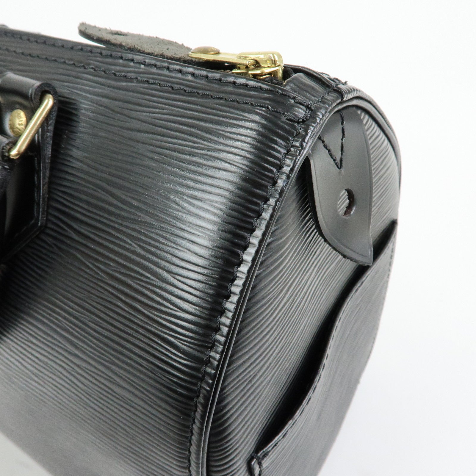 Louis Vuitton Epi Speedy 25 Boston Bag Hand Bag Noir Black M43012