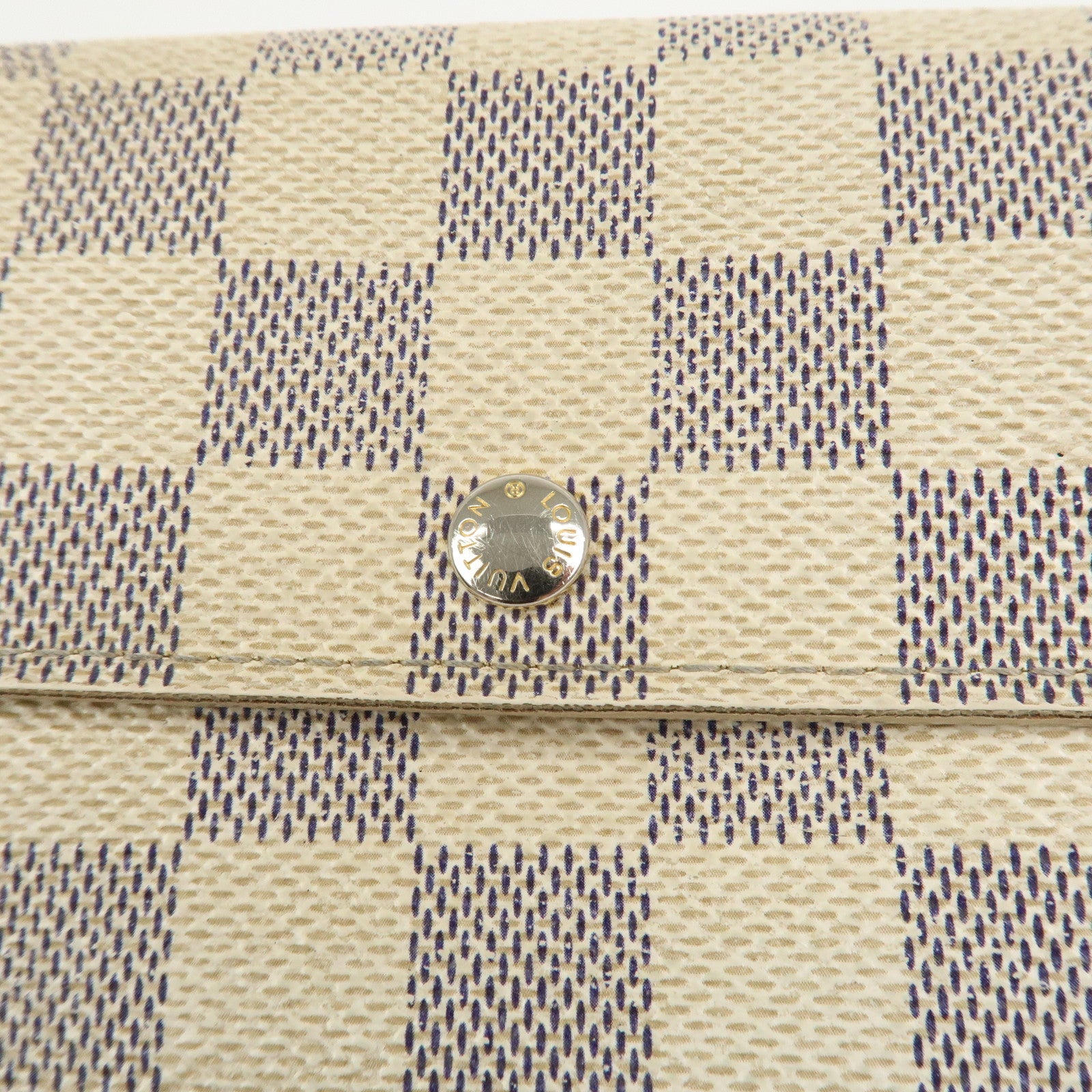 Louis Vuitton Damier Azur Portefeuille Sarah Long Wallet N61735