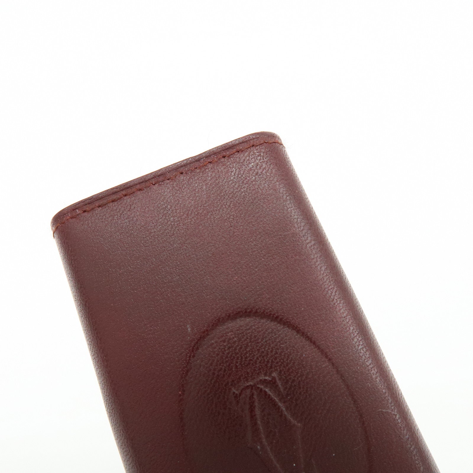 Cartier Must de Cartier Set of 3 Calf Skin Wallet 4Ring Key Case