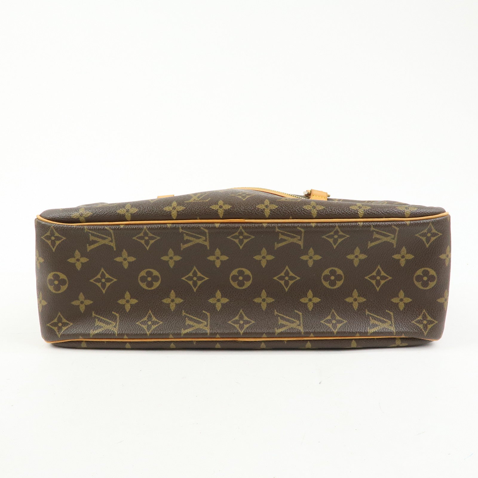 Louis Vuitton Monogram Cite GM Shoulder Bag Boston Bag Brown M51181