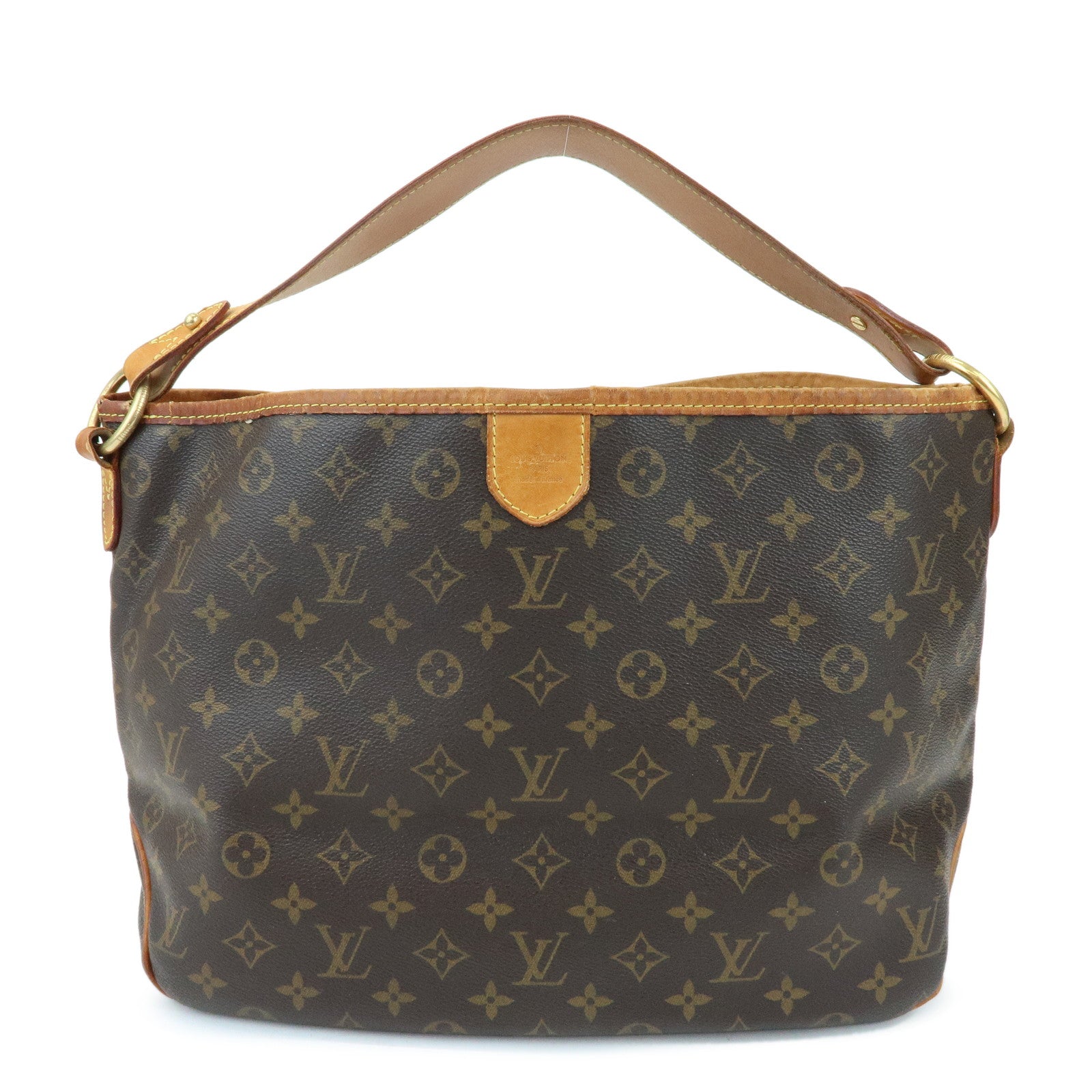 Louis Vuitton Monogram Delightful PM Shoulder Bag Brown M40352
