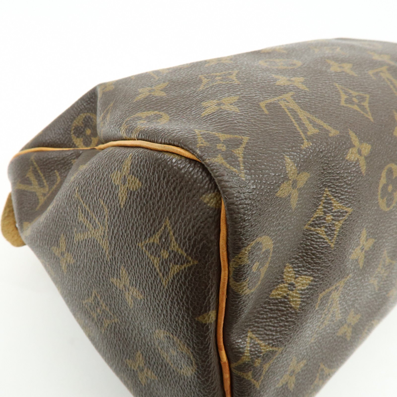 Louis Vuitton Monogram Speedy 25 Boston Bag Hand Bag Brown M41528