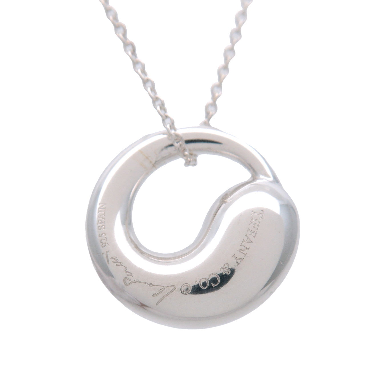 Tiffany & Co Eternal Circle Necklace SV925 Silver