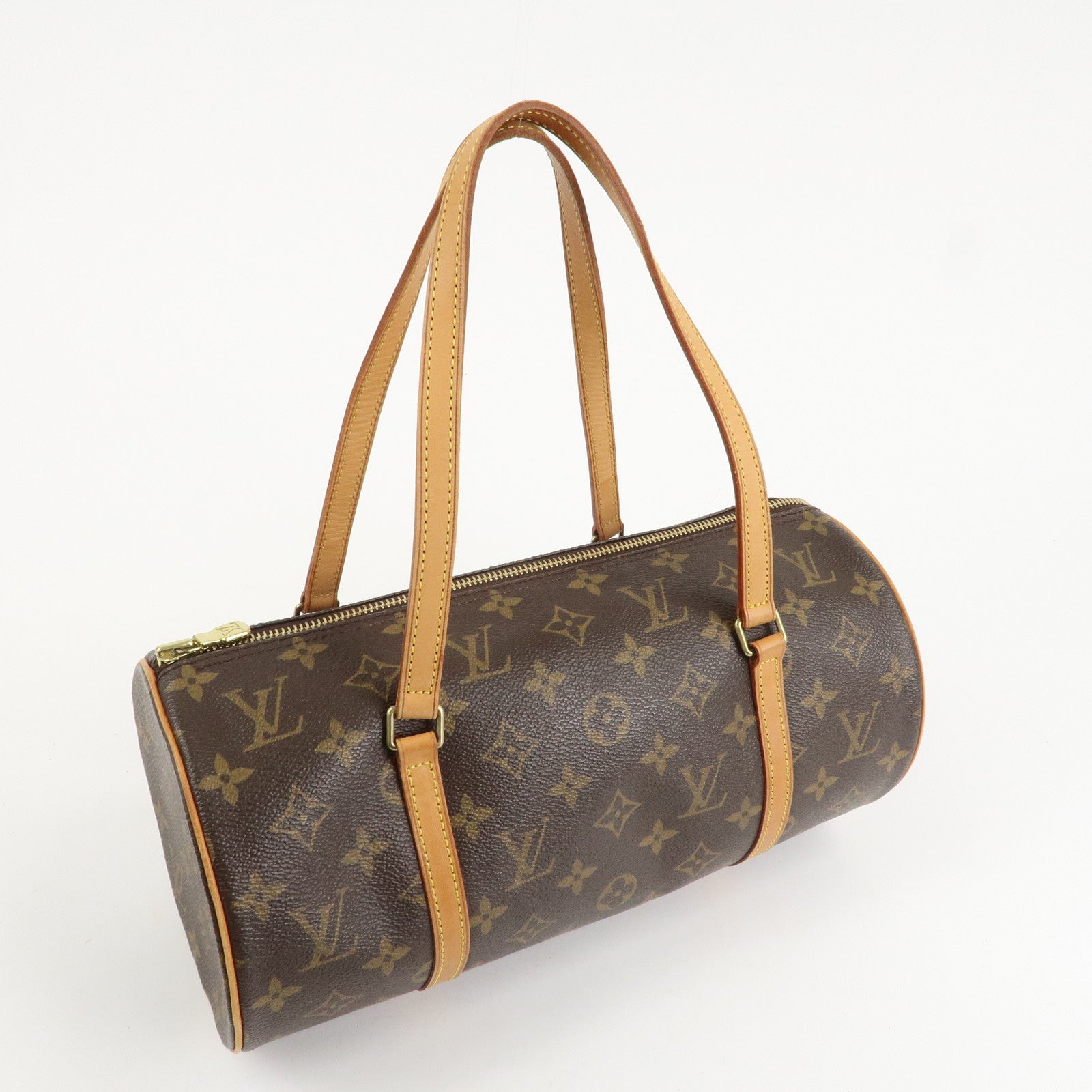 Louis Vuitton Monogram Papillon 30 Hand Bag New Style M51385 Used