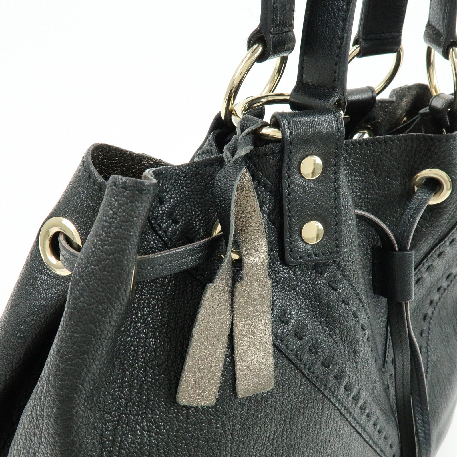 SAINT LAURENT PARIS Y Line Sac Double Reversible Tote Bag 168484