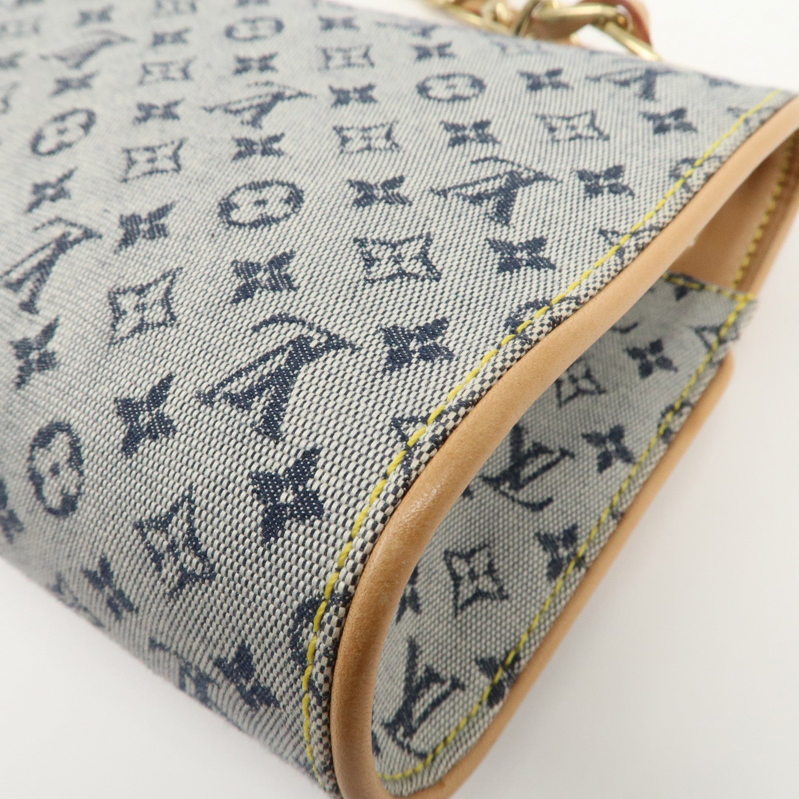 Louis Vuitton Monogram Mini Camille Shoulder Bag Blue M92002