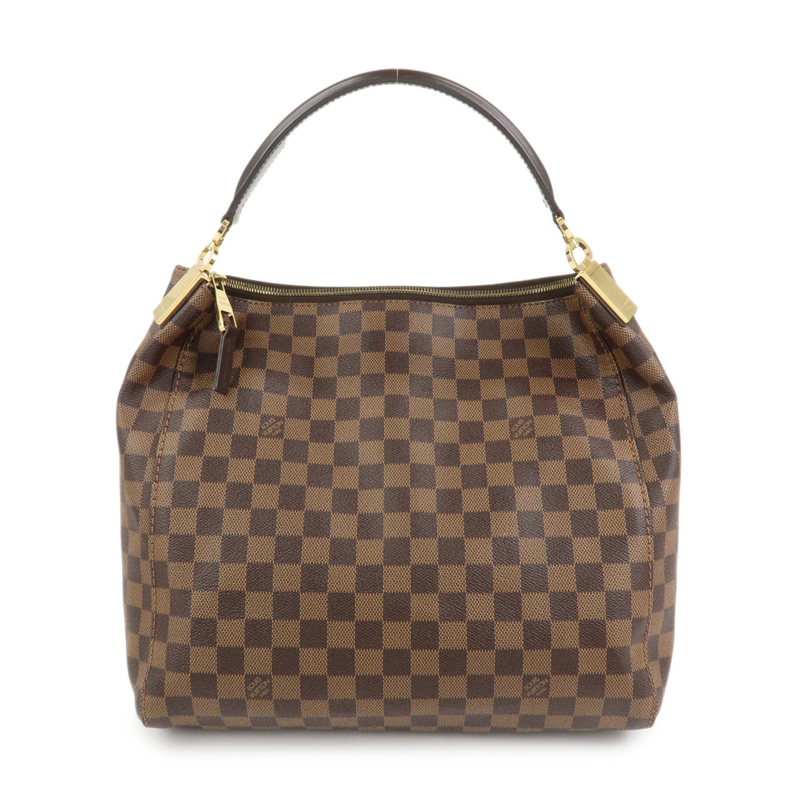 Louis Vuitton Damier Portobello PM Canvas Shoulder Bag N41184