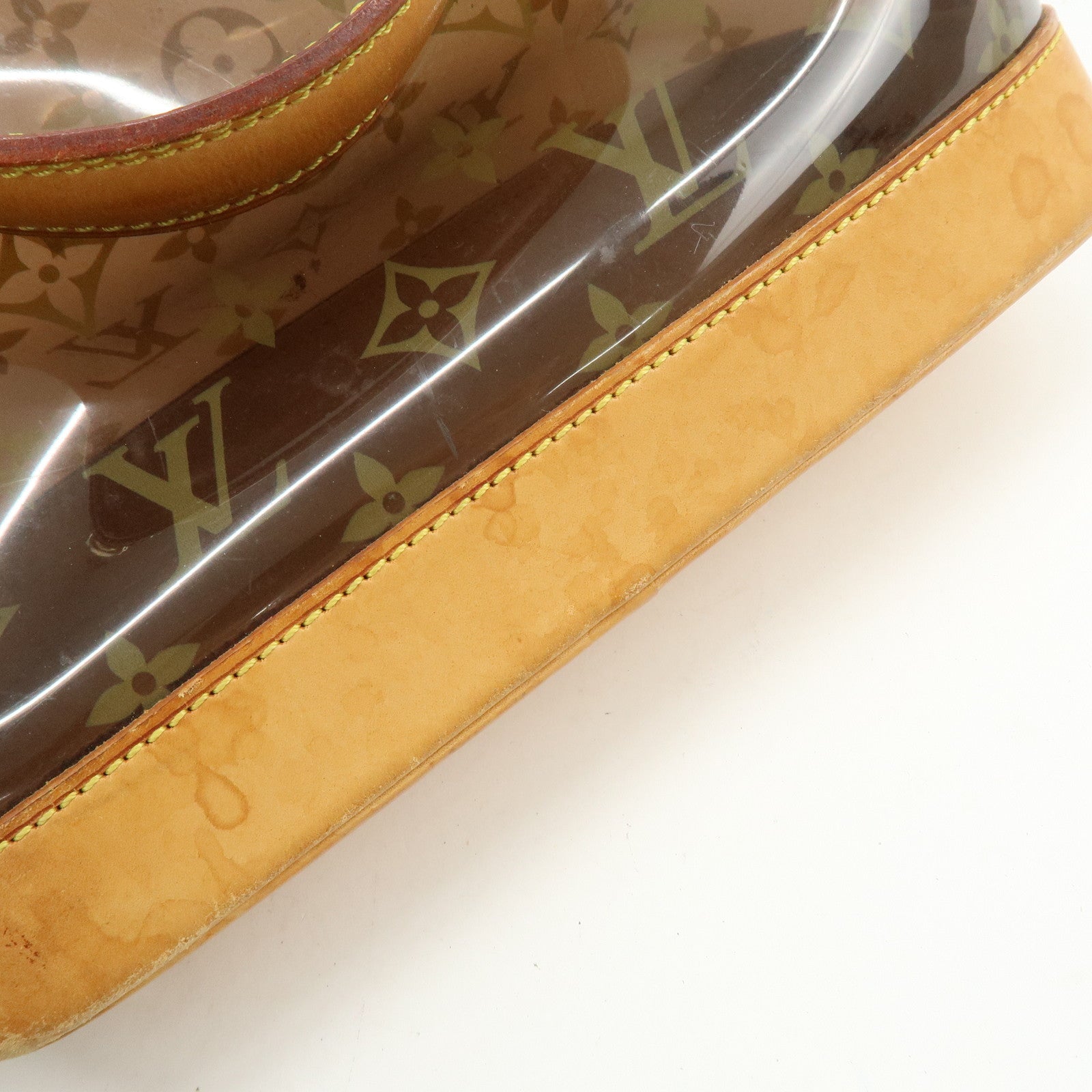 Louis Vuitton Monogram Cabas Ambre PM Tote Bag Clear Brown M92502