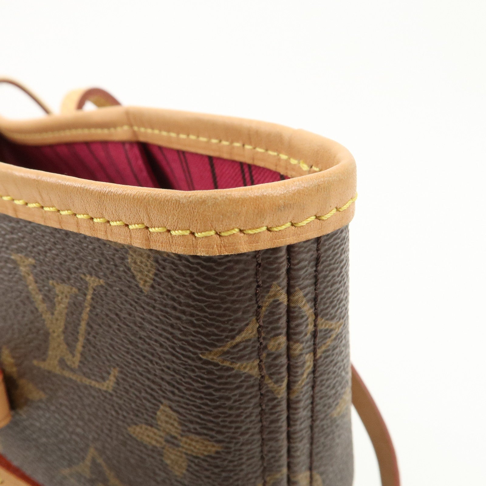 Louis Vuitton Monogram Neverfull MM Tote Bag Pivoine M41178