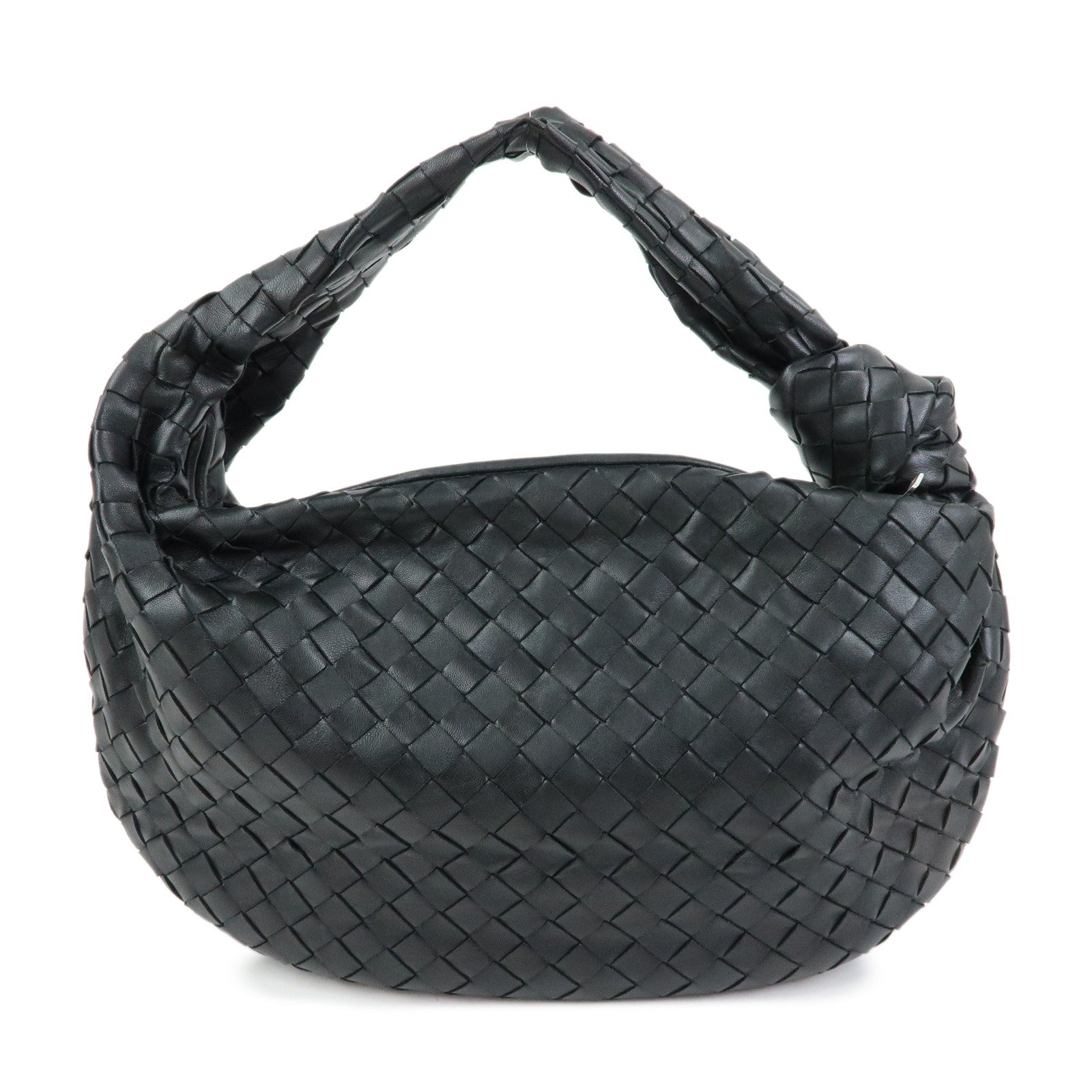 BOTTEGA VENETA Classic Jodie IntrecciatoLeather Shoulder Bag 600261