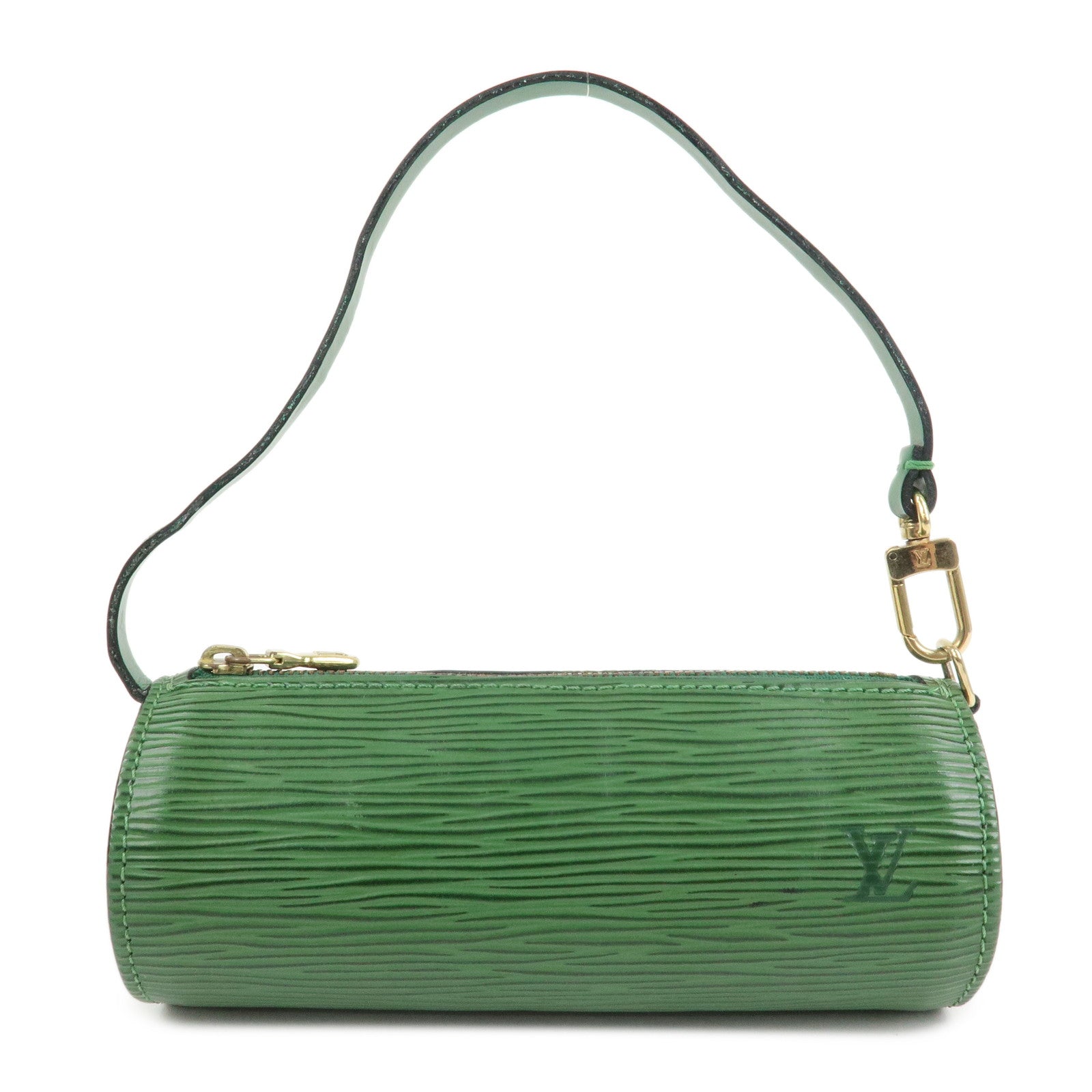 Louis Vuitton Epi Mini Pouch For Soufflot Hand Bag Borneo Green