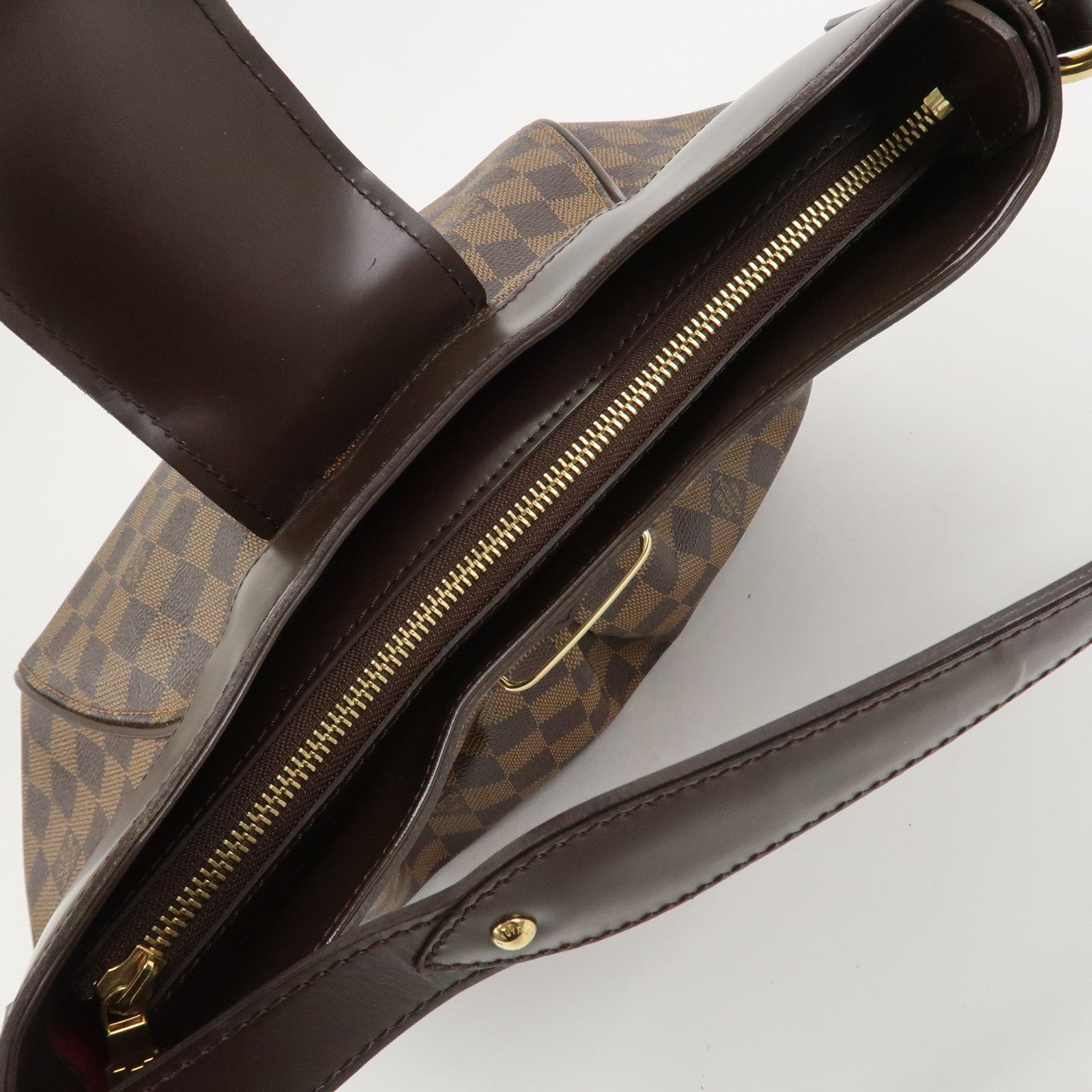 Louis Vuitton Damier Sistina MM Shoulder Bag Damier Ebene N41541