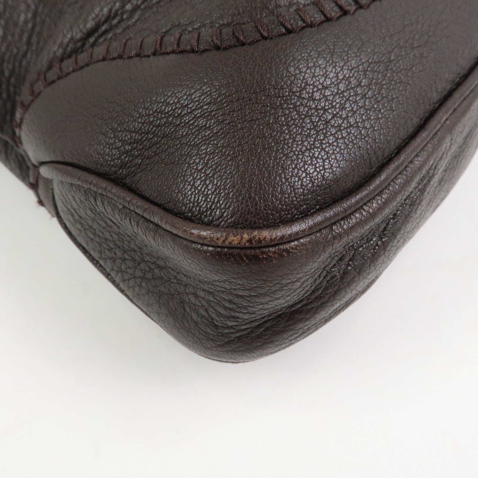 GUCCI New Jackie Leather 2Way Shoulder Bag Tassel Charm 219725