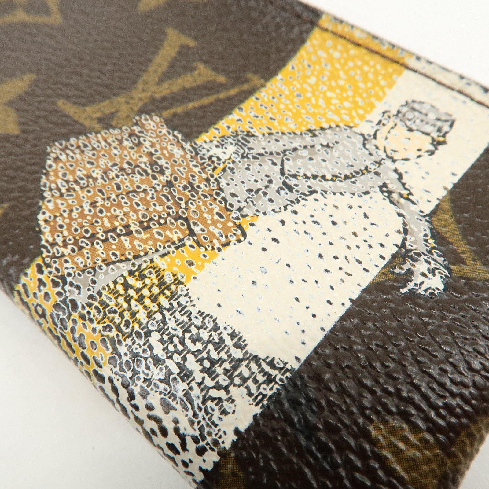Louis Vuitton Monogram Groom Pochette Cles Coin Case M60033