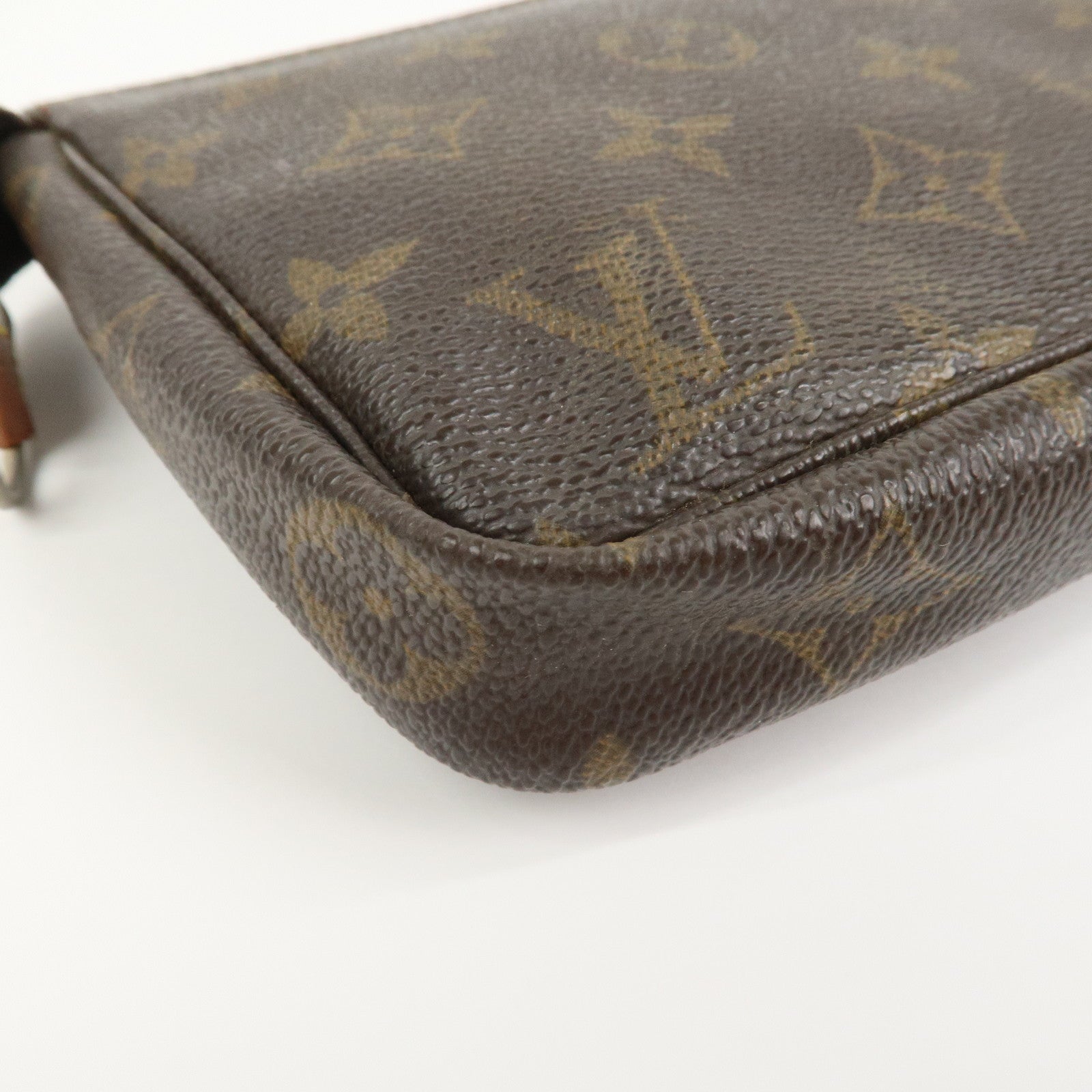 Louis Vuitton Monogram Pochette Accessoires Pouch Hand Bag M51980