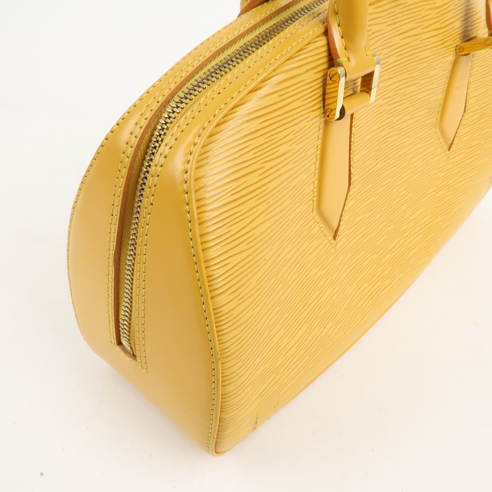 Louis Vuitton Epi Jasmine Hand Bag Tassilli Yellow M52089