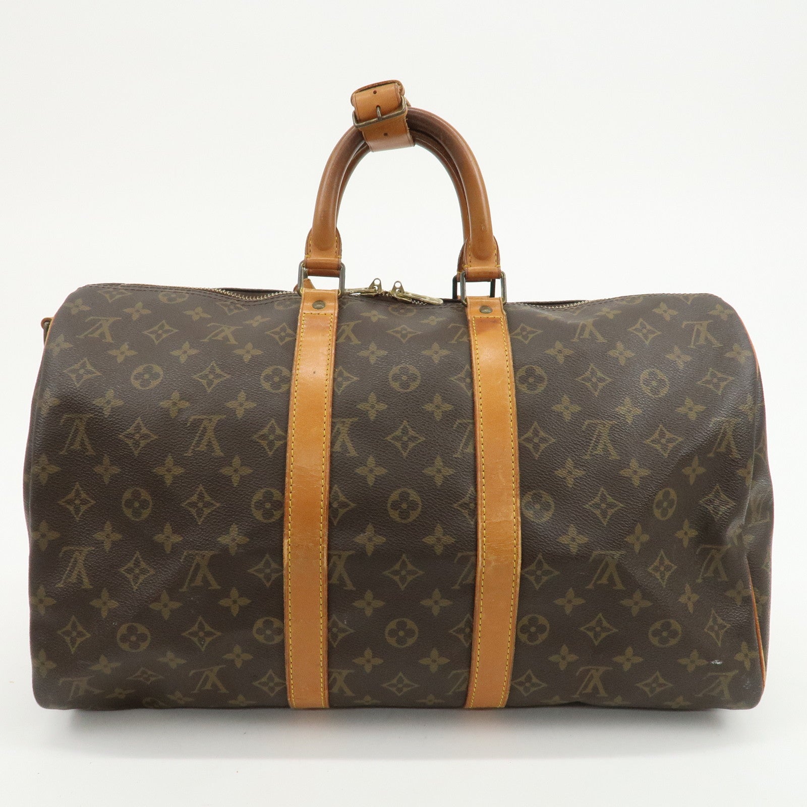 Louis Vuitton Monogram Keep All 45 Boston Bag Travel Bag M41428