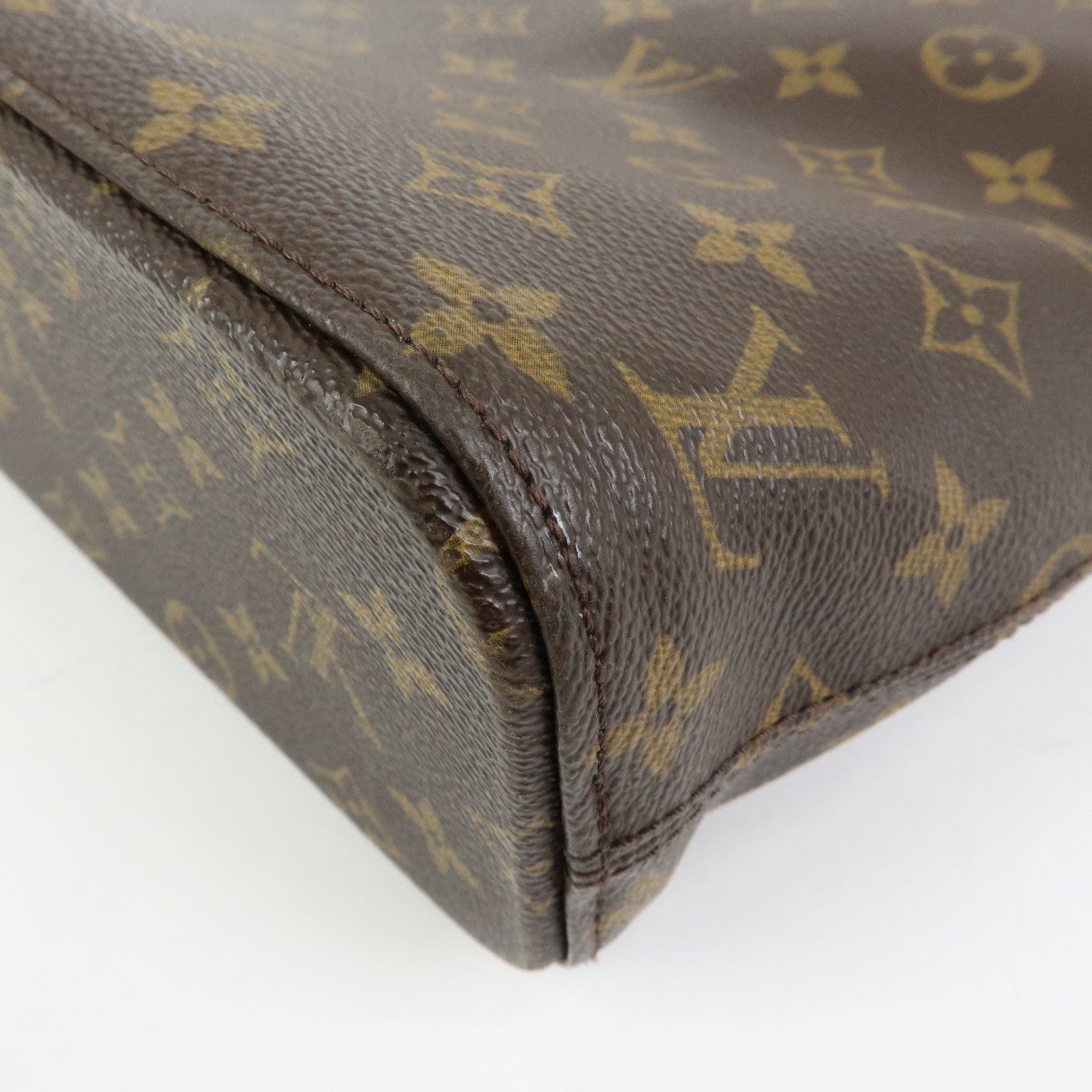 Louis Vuitton Monogram Luco Tote Bag Shoulder Bag Brown M51155