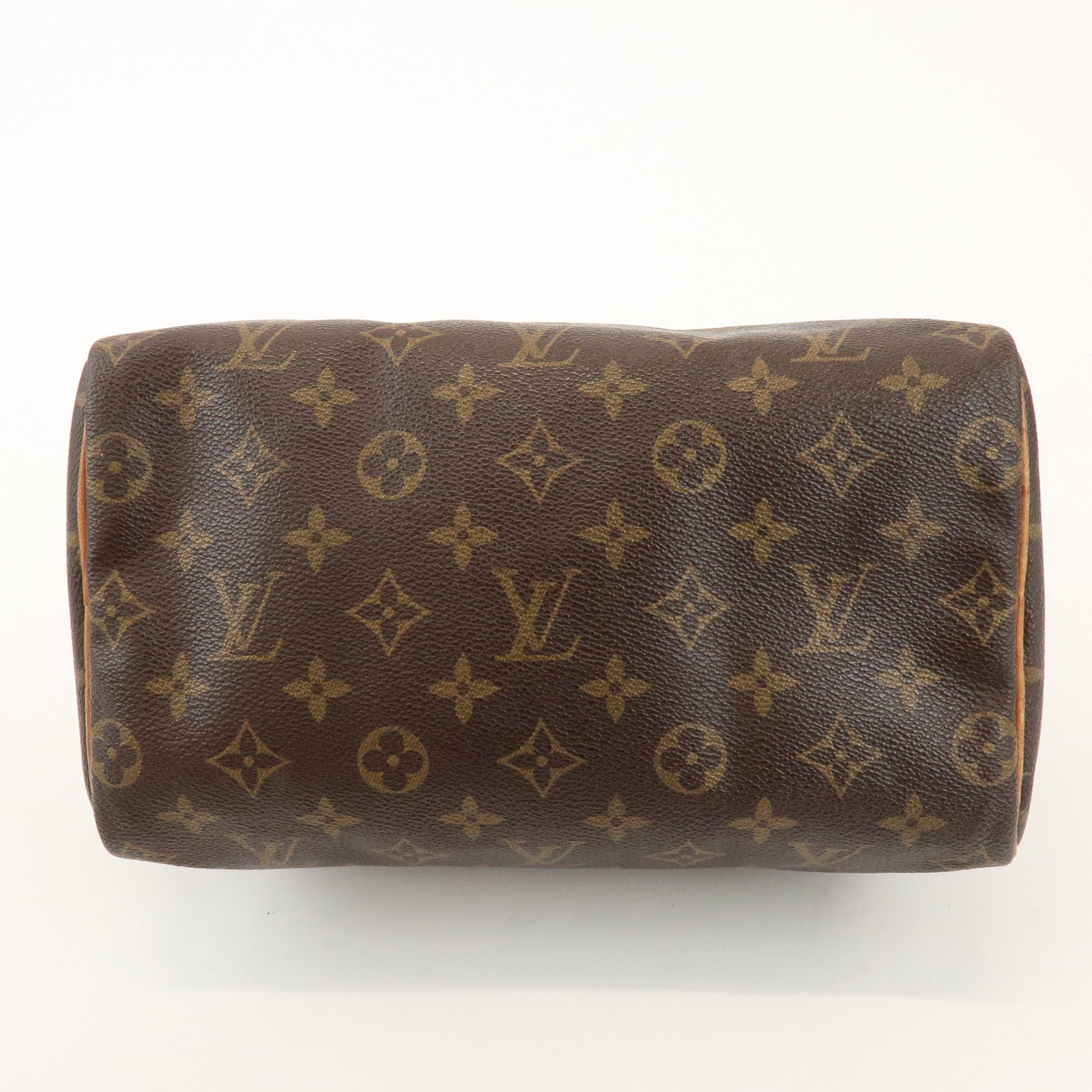 Louis Vuitton Monogram Speedy 25 Boston Bag Hand Bag Brown M41528