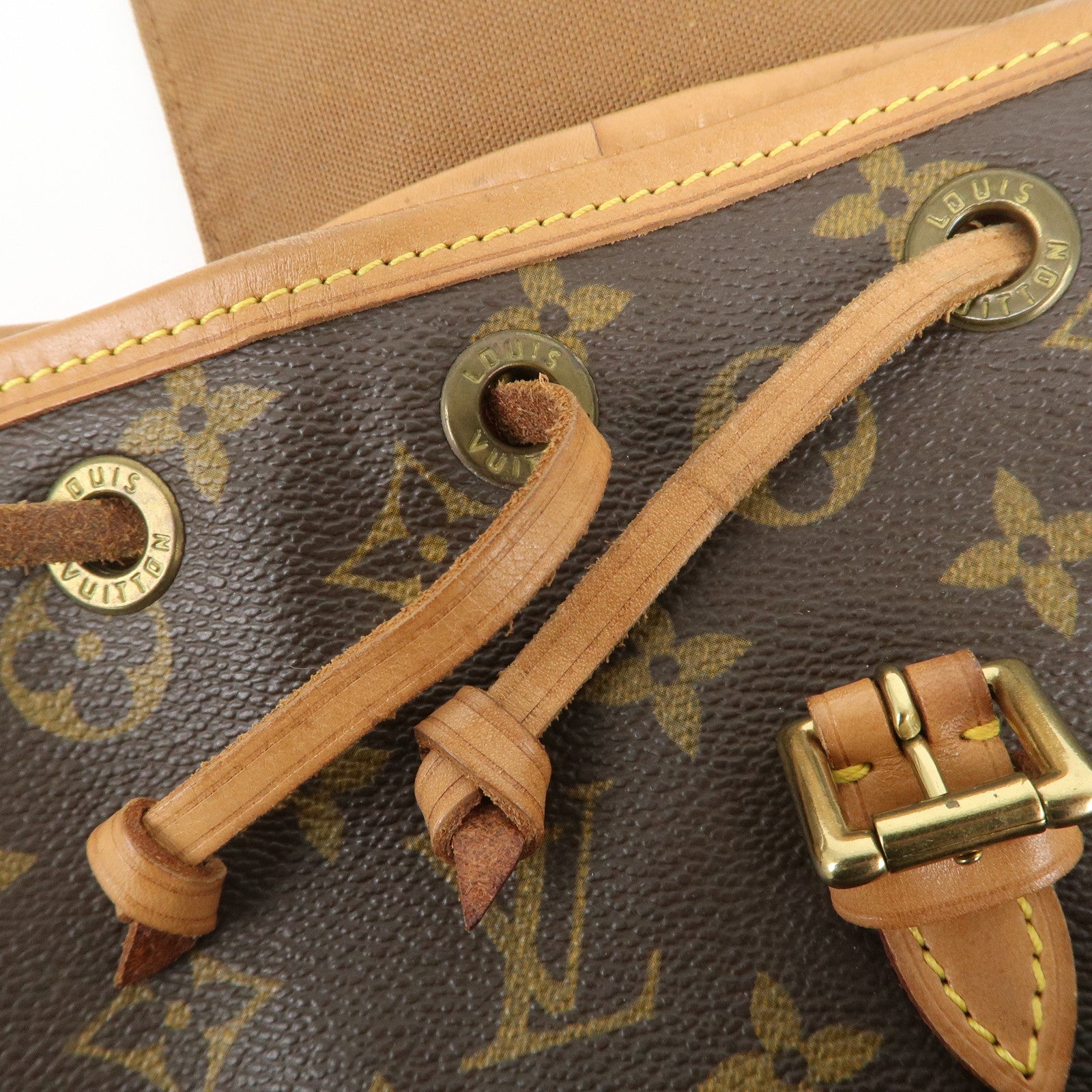 Louis Vuitton Monogram Mini Montsouris Backpack Brown M51137