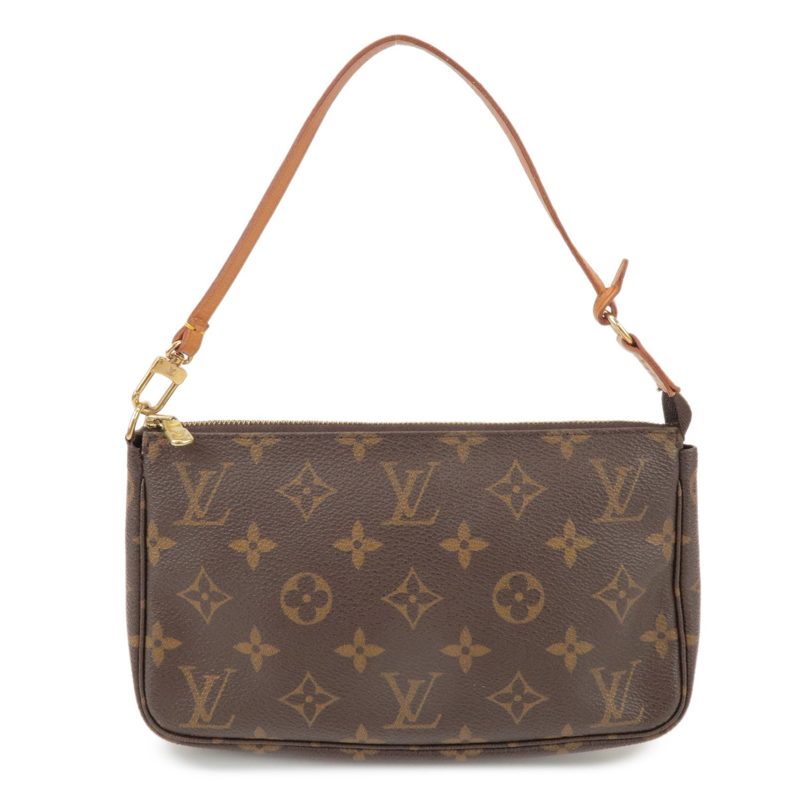 Louis Vuitton Monogram Pochette Accessoires Pouch Hand Bag M51980