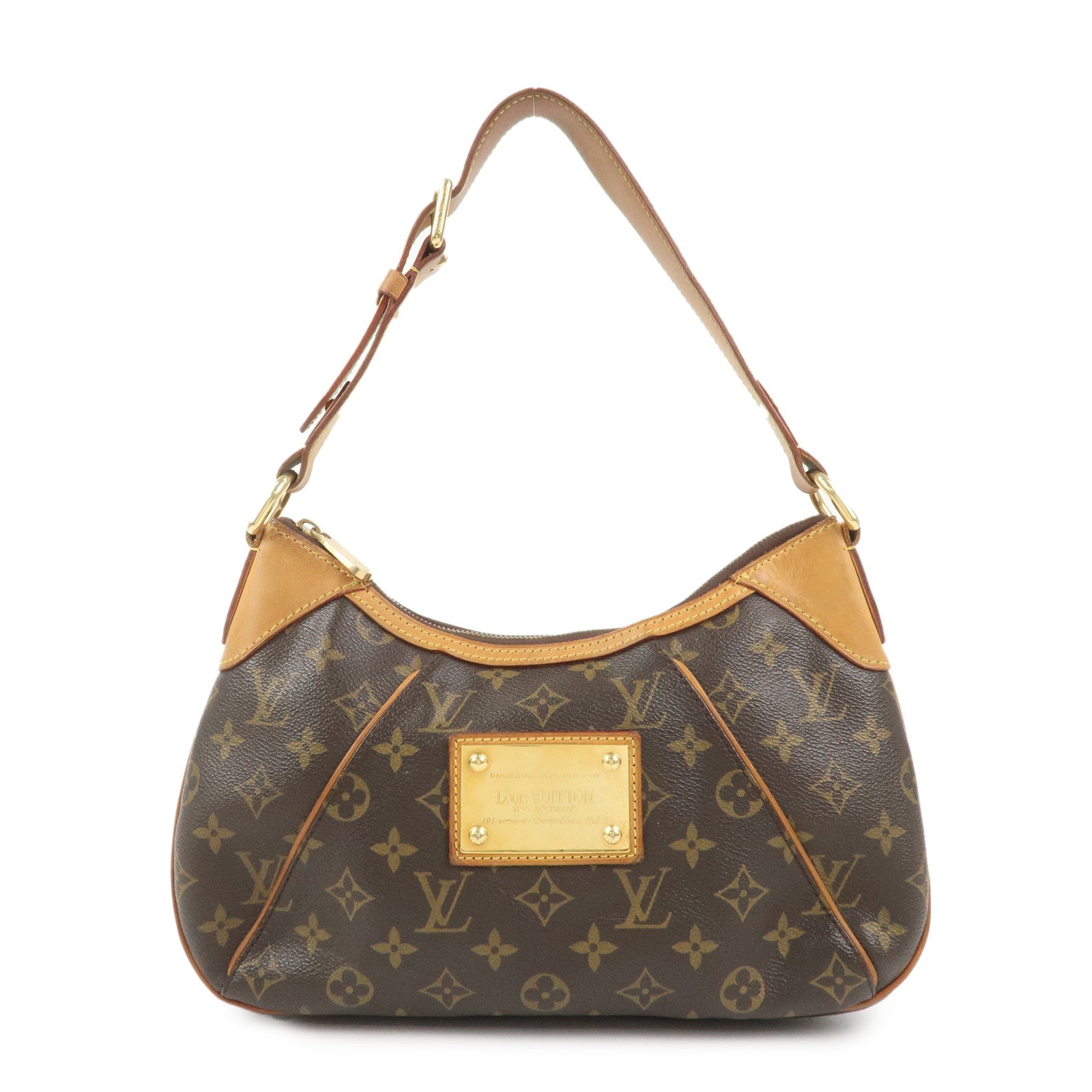Louis Vuitton Monogram Thames PM Shoulder Bag Brown M56384