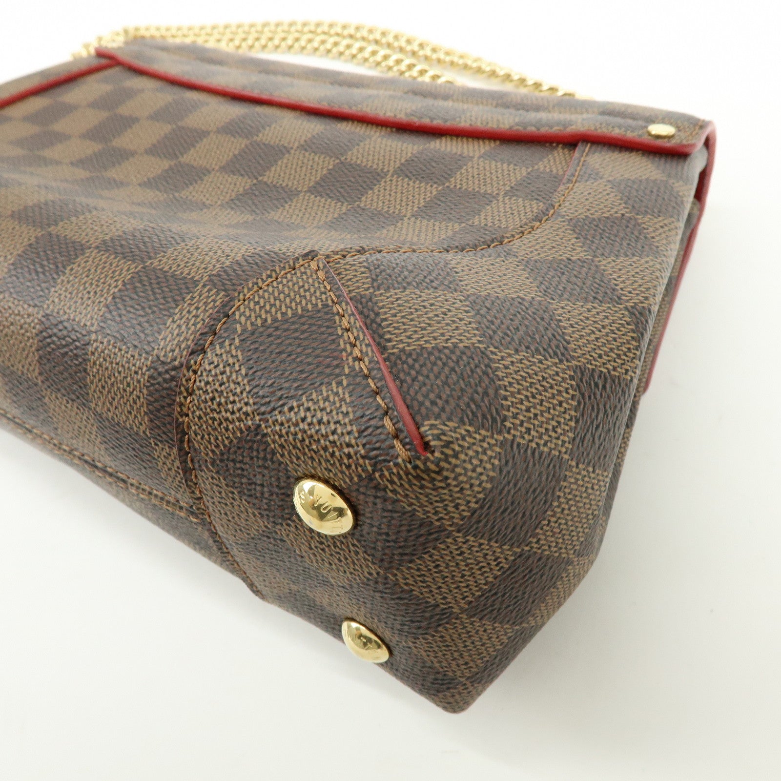 Louis Vuitton Damier Ebene Kaisa Clutch Chain Shoulder Bag N41596